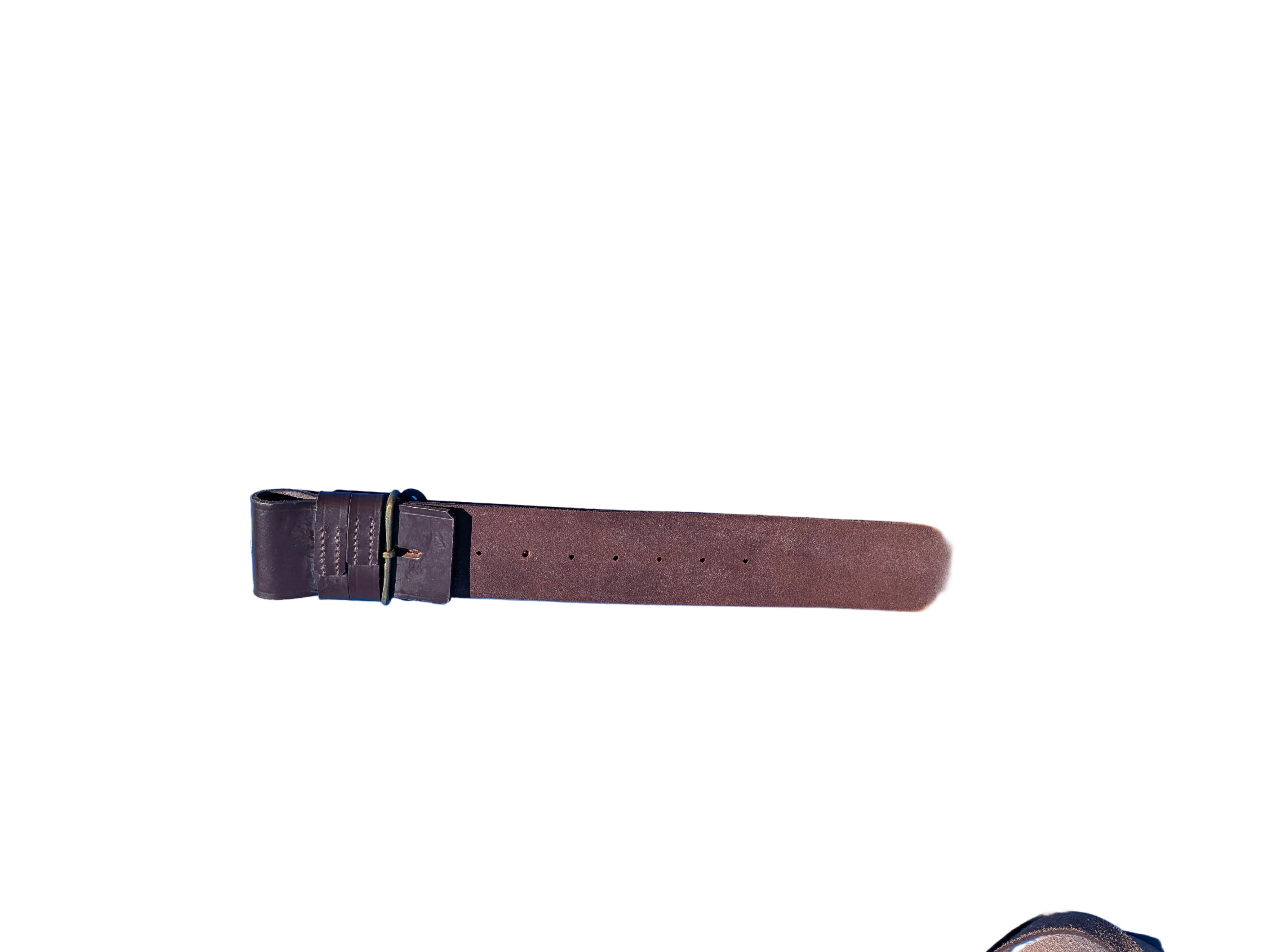 British Army Infantry Brown Leather Sword Belt (Size 1) 28" to 33" Waist