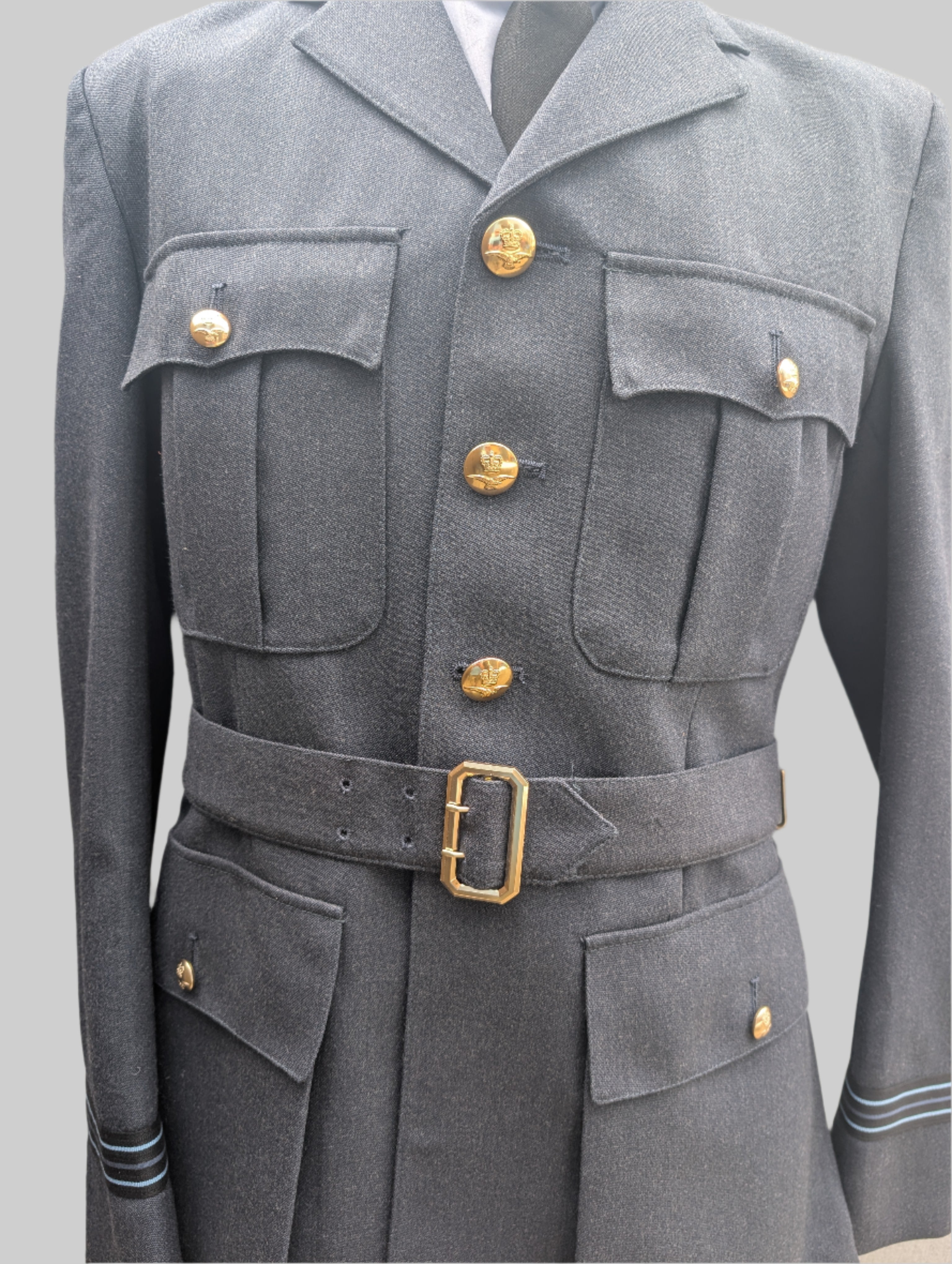 41" Chest Extra Tall RAF Officers No1 Dress Uniform Jacket & Trousers Flt Lt SD ( our ref G74 )
