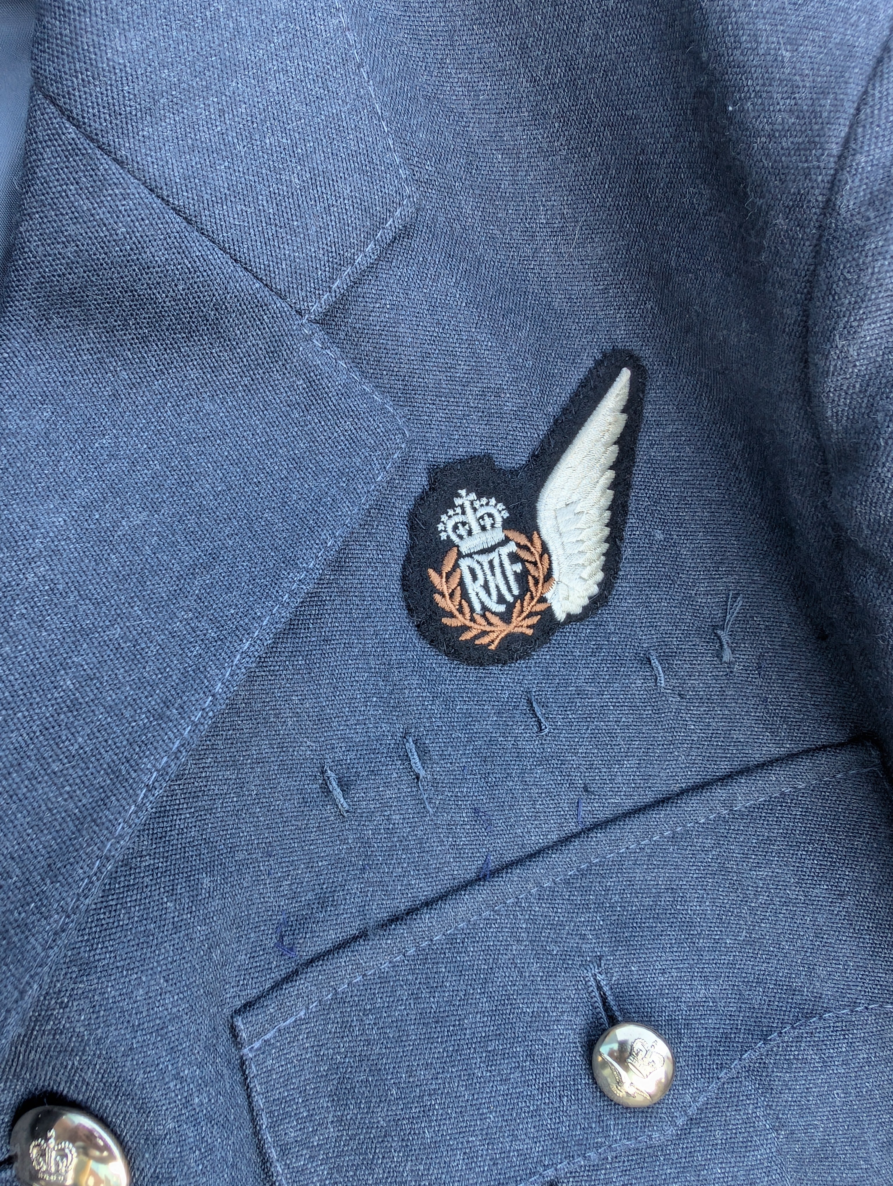 47"Reg RAF No1 SD Uniform Jacket Flight Sergeant Aircrew Weapon Systems operator ( our ref W26 )