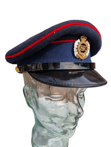 56cm Officers Service Dress Cap Royal Engineers RE made by Patey London Ltd No1 No2 SD SDU (Copy)
