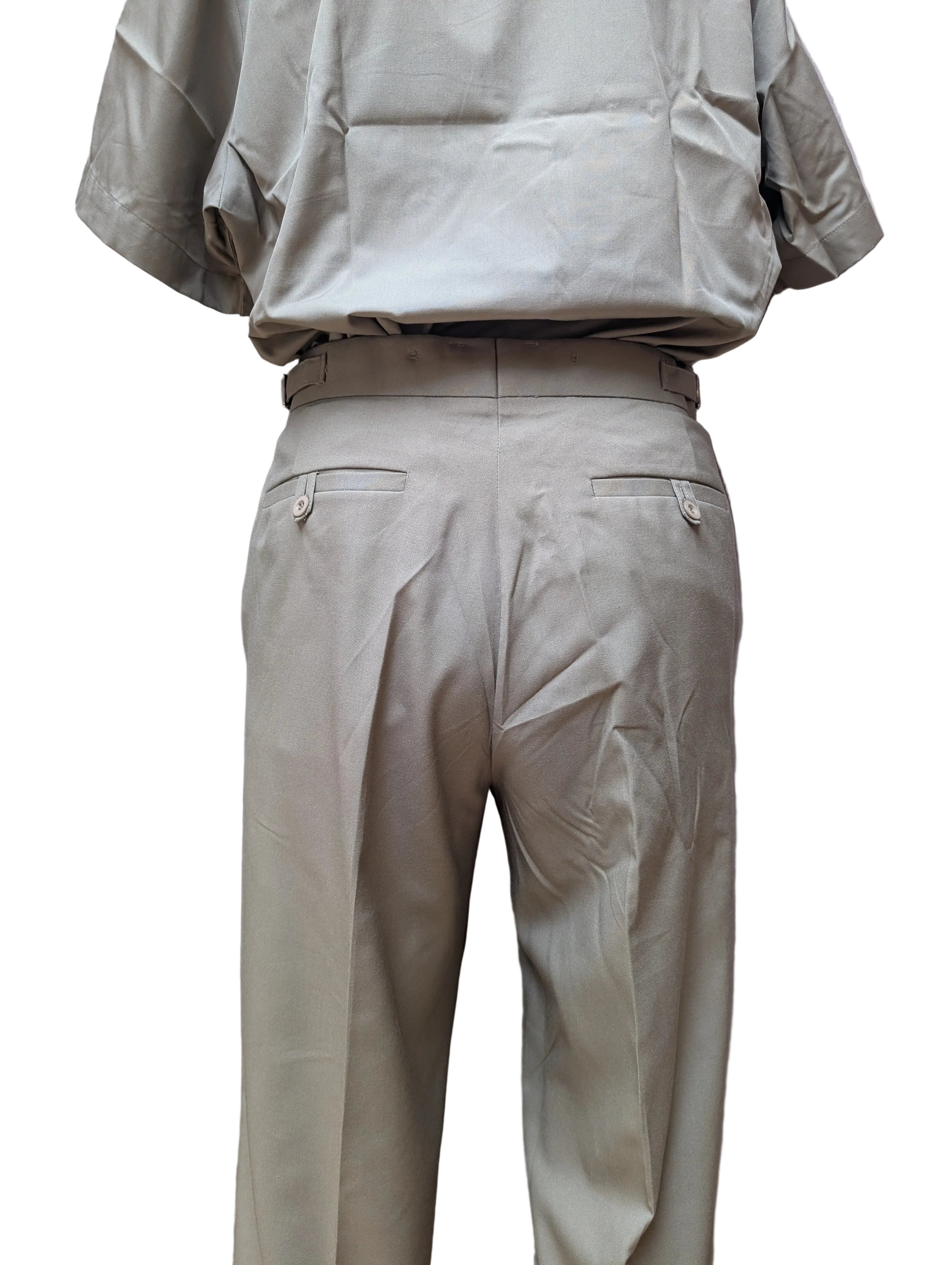 New British Army No.6 & RAF No,4 Officers & WO,s Uniform Tropical Stone Bush Trousers