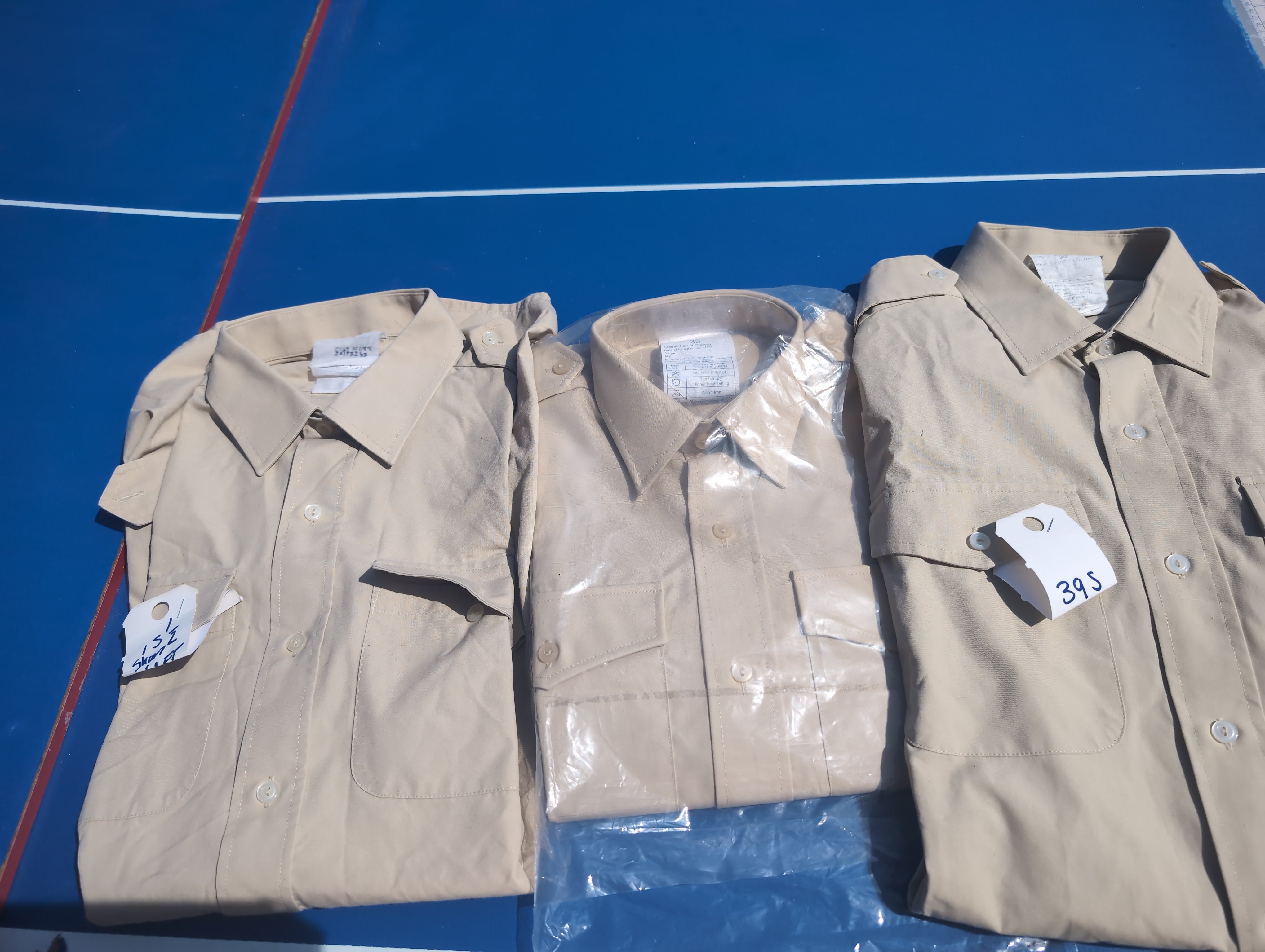 2 used 1 new short sleave fad fawn shirts