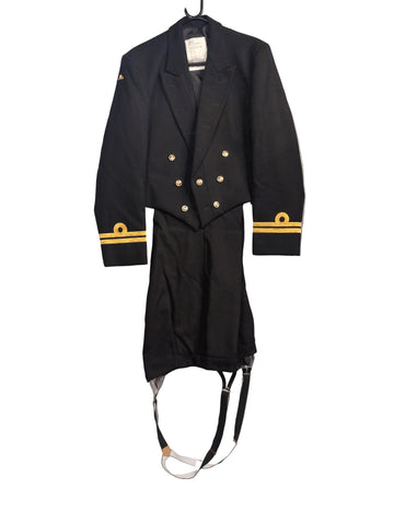 45" Chest Royal Navy No.2B Barathea Officers Mess Dress Uniform Jacket & Trousers ( our ref G157)