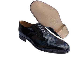 Size 7M Mess Dress Shoes Patent Leather ( G279 )