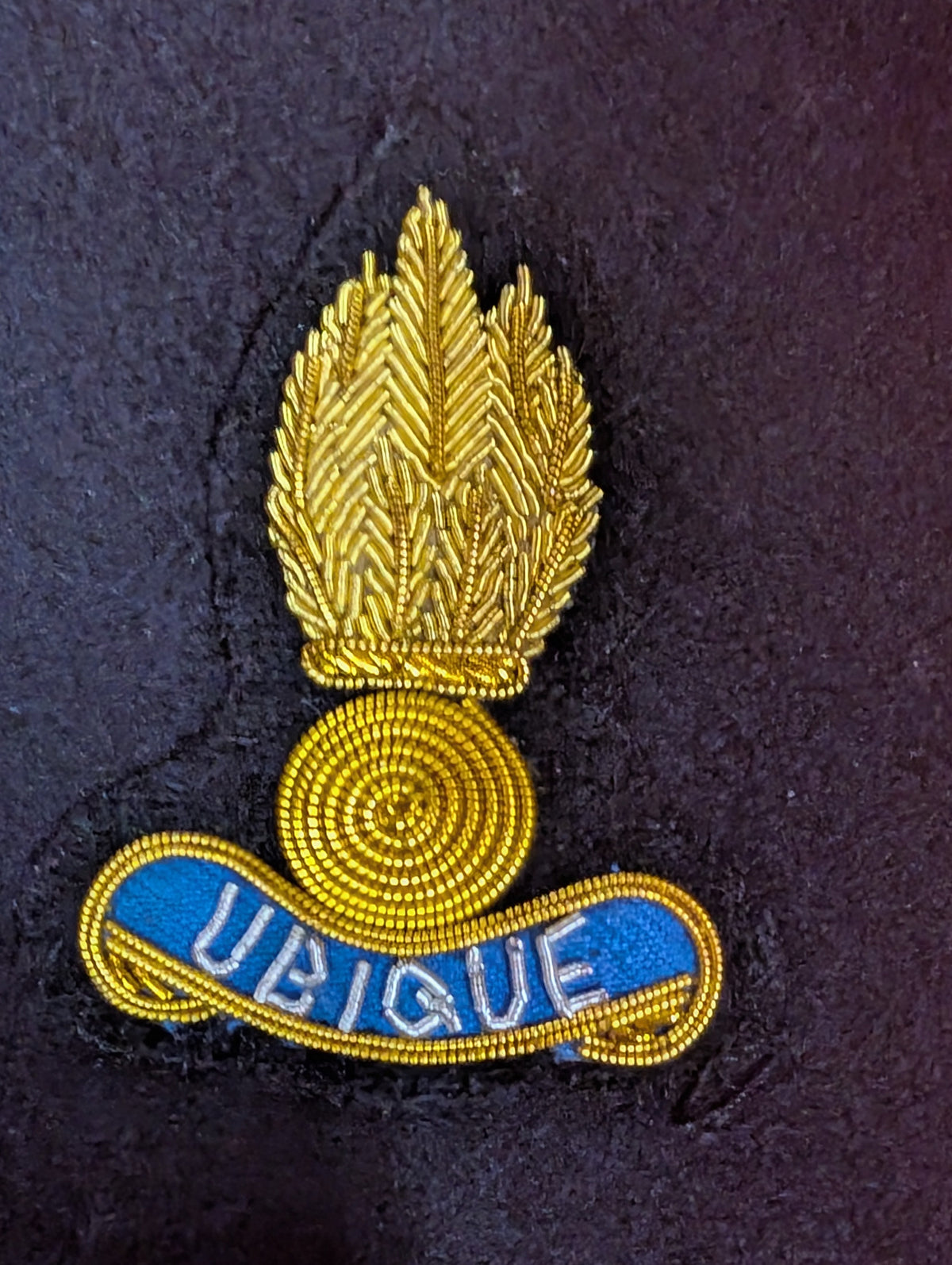 RE No10 NCO Mess Dress Royal Engineers Engineers Bomb Collar Badges