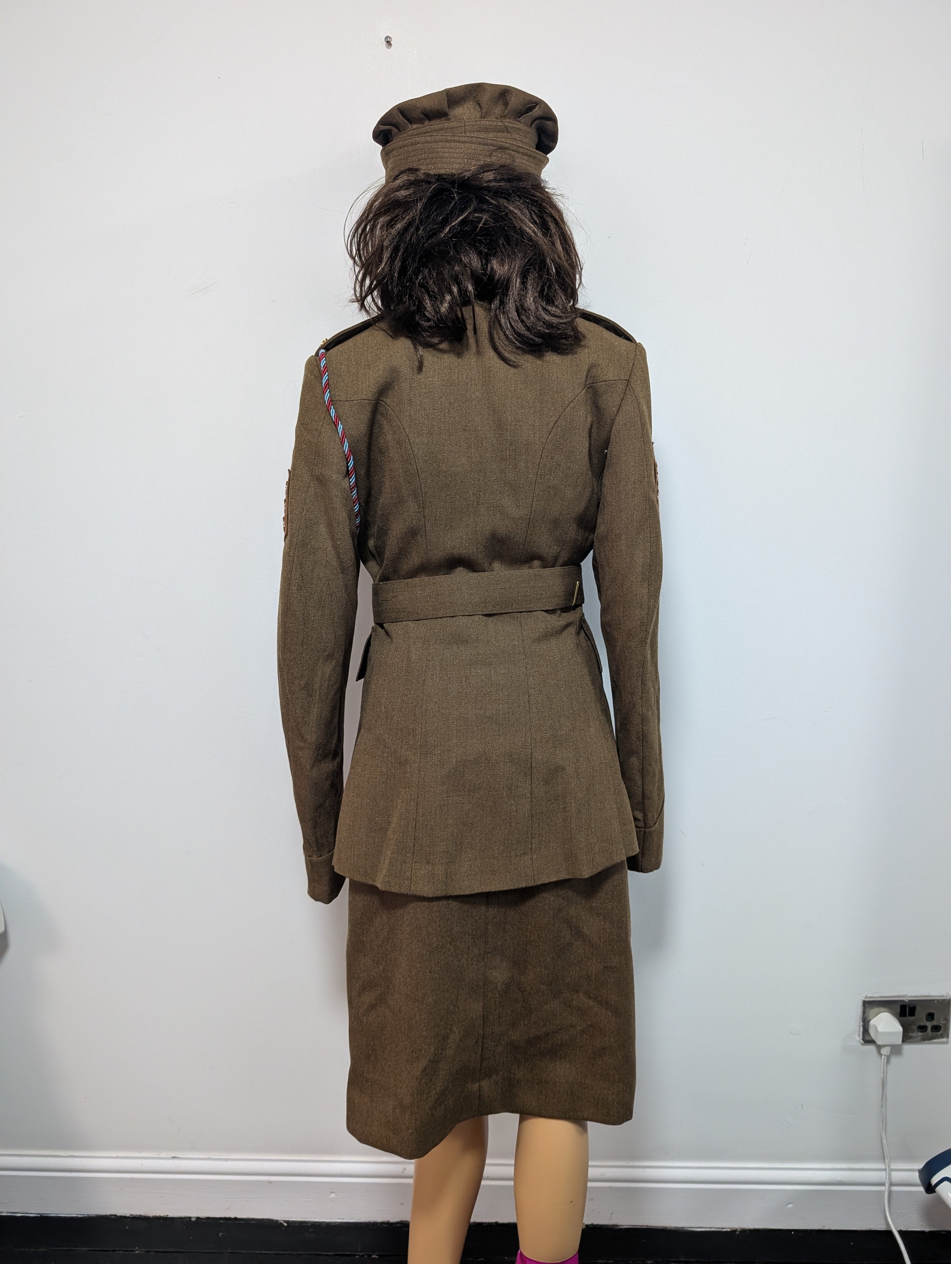 WW2 ATS Auxiliary Territorial Service Uniform Jacket & Skirt hat