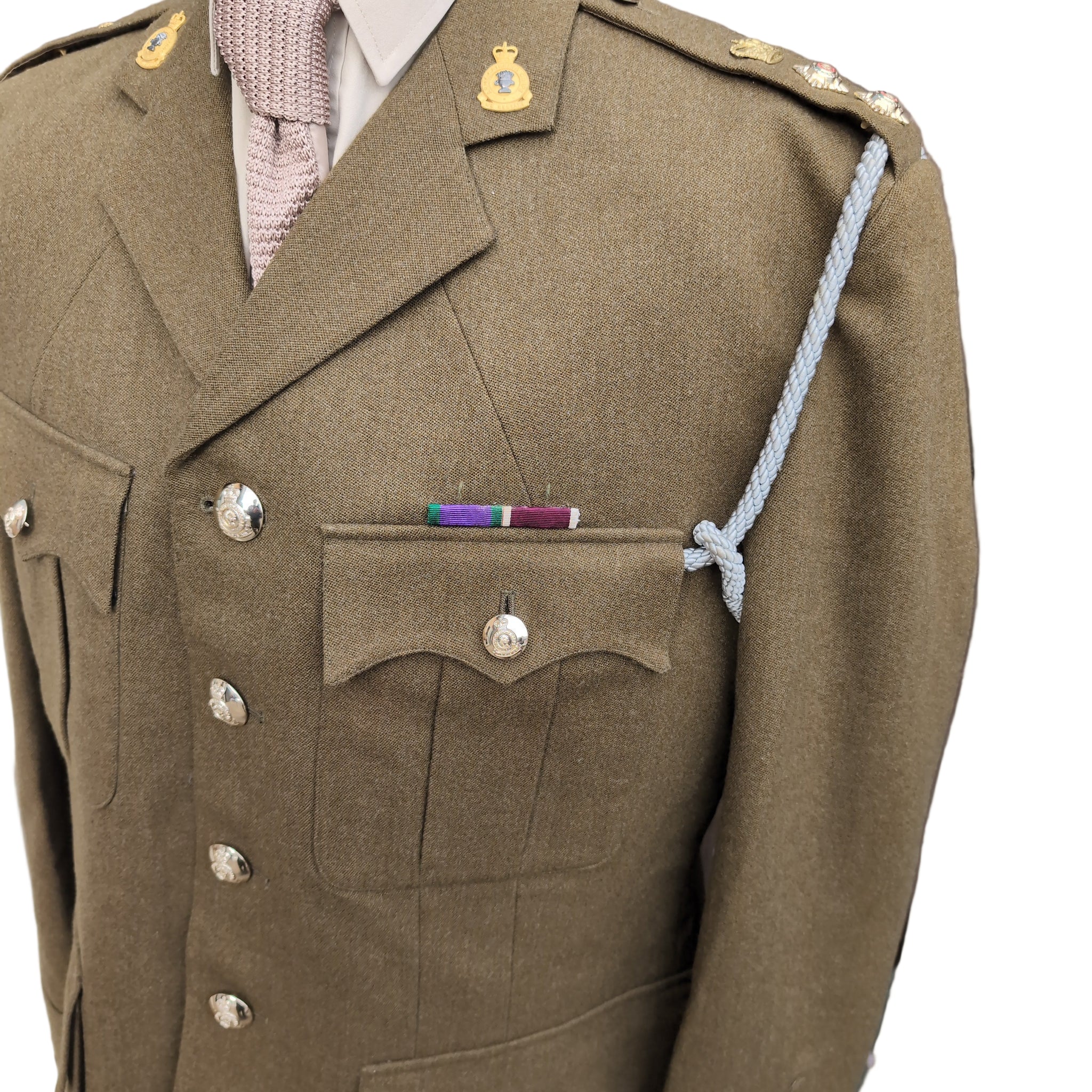 48"R Royal Army Catering Corps Officers No2 Service Dress Uniform Jacket ( our ref Grn 91)