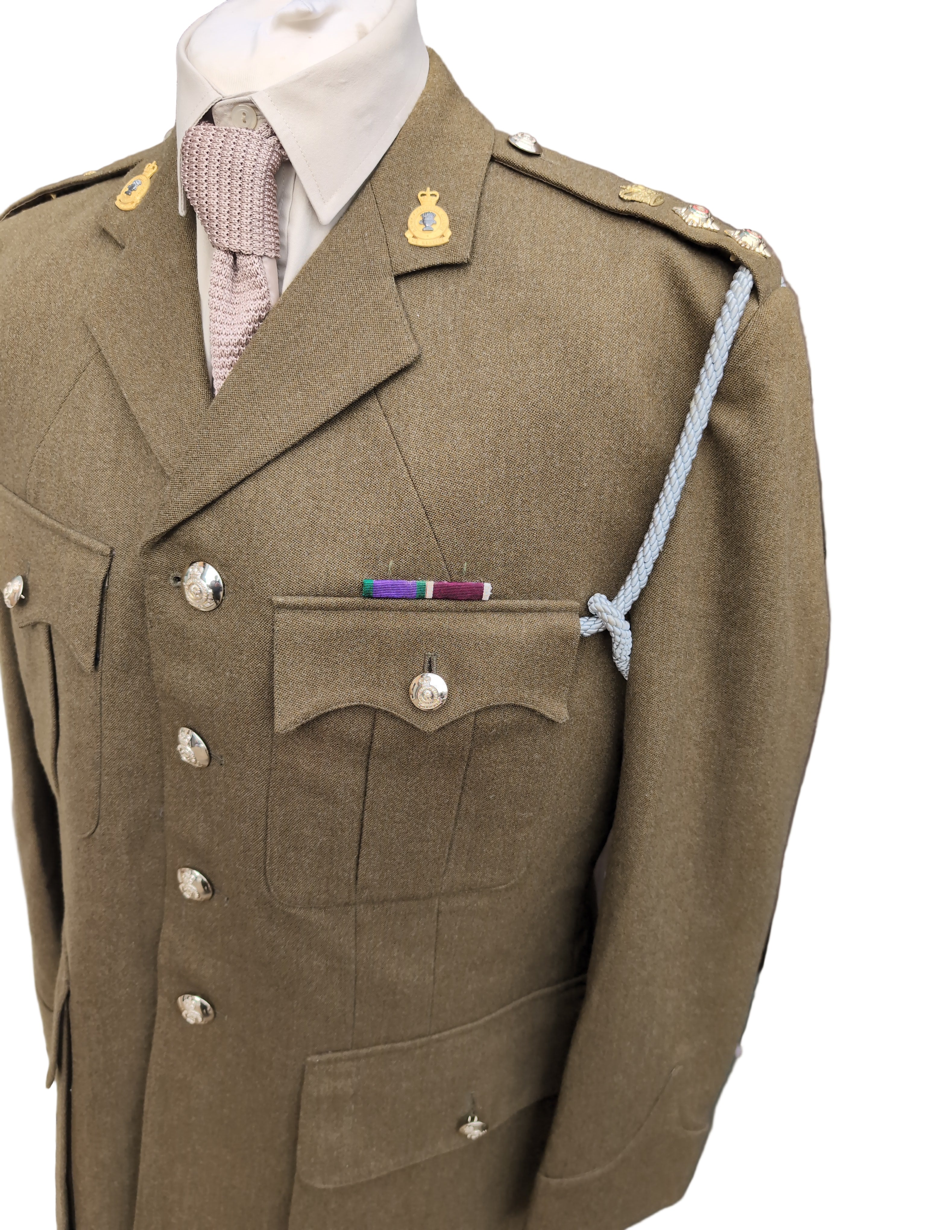 48"R Royal Army Catering Corps Officers No2 Service Dress Uniform Jacket ( our ref Grn 91)
