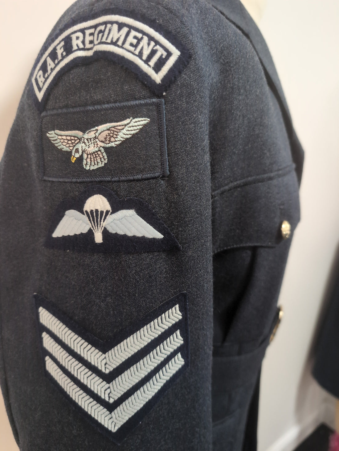 44"Chest  38"Waist RAF No1 Jacket & NO2 Trousers