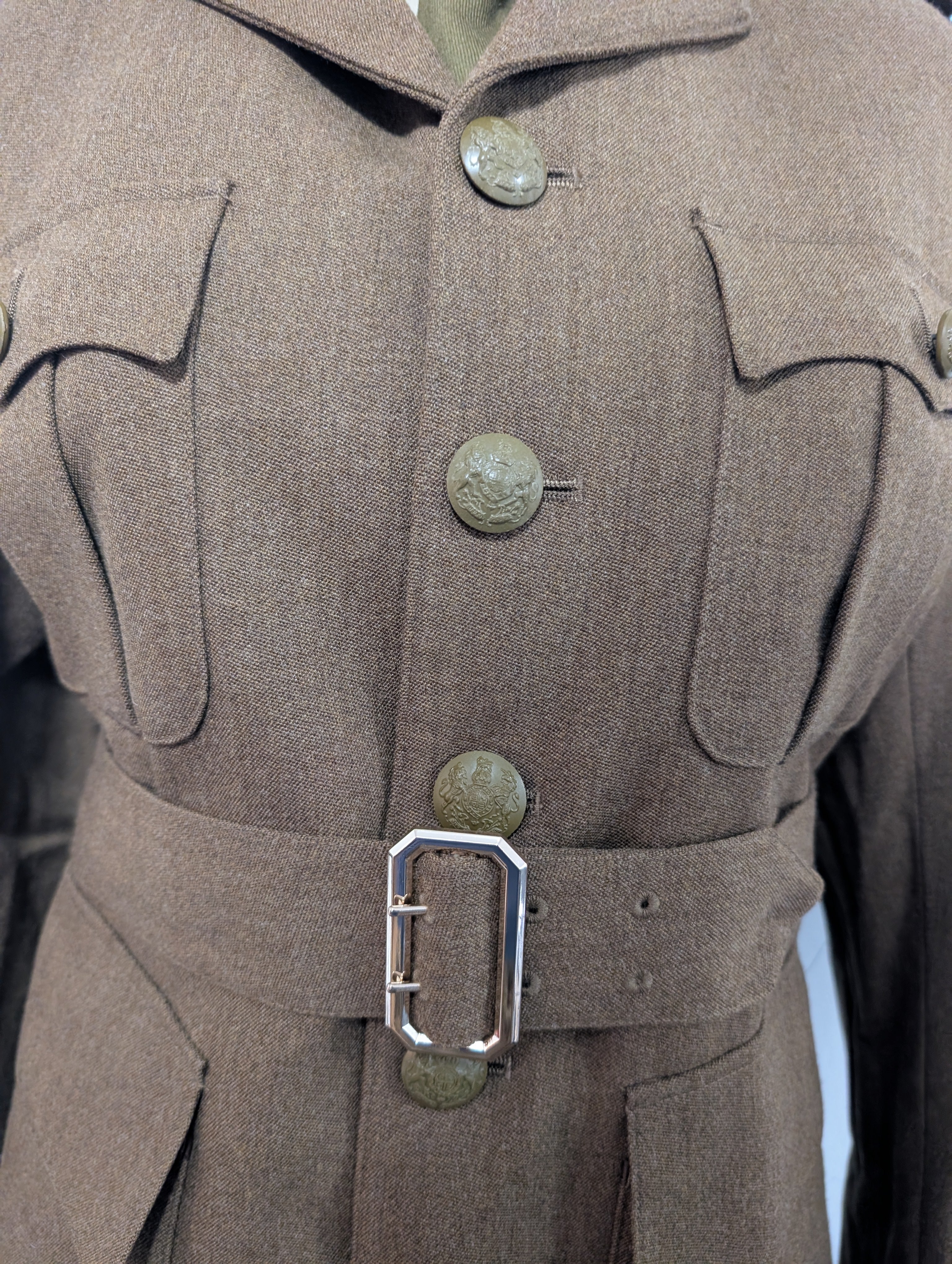 WW2 ATS Auxiliary Territorial Service Uniform Jacket & Skirt hat