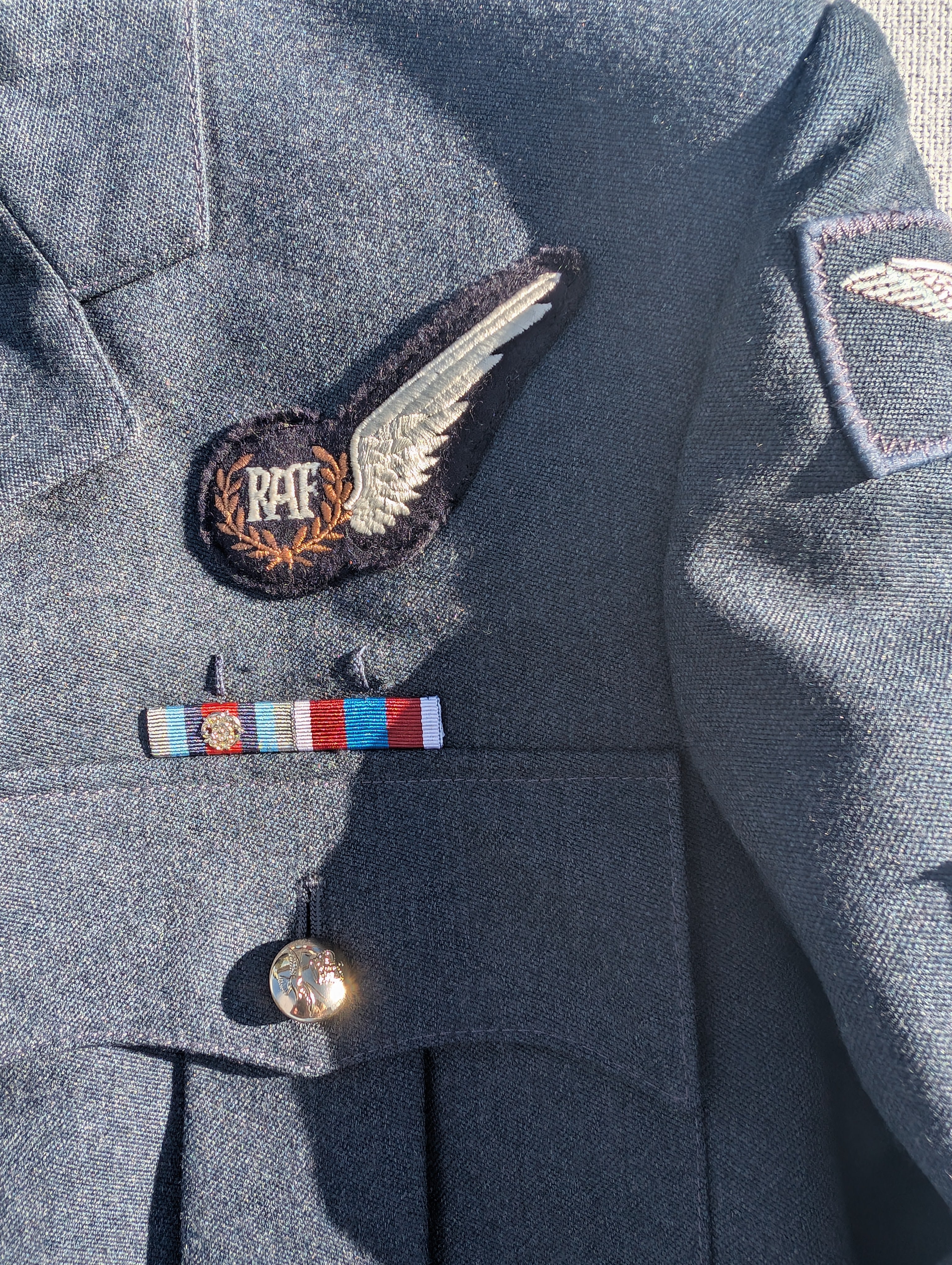 42"Chest 34"Waist RAF No1 Service Dress Uniform Cpl SD  Jacket & Trousers ( our ref y353)
