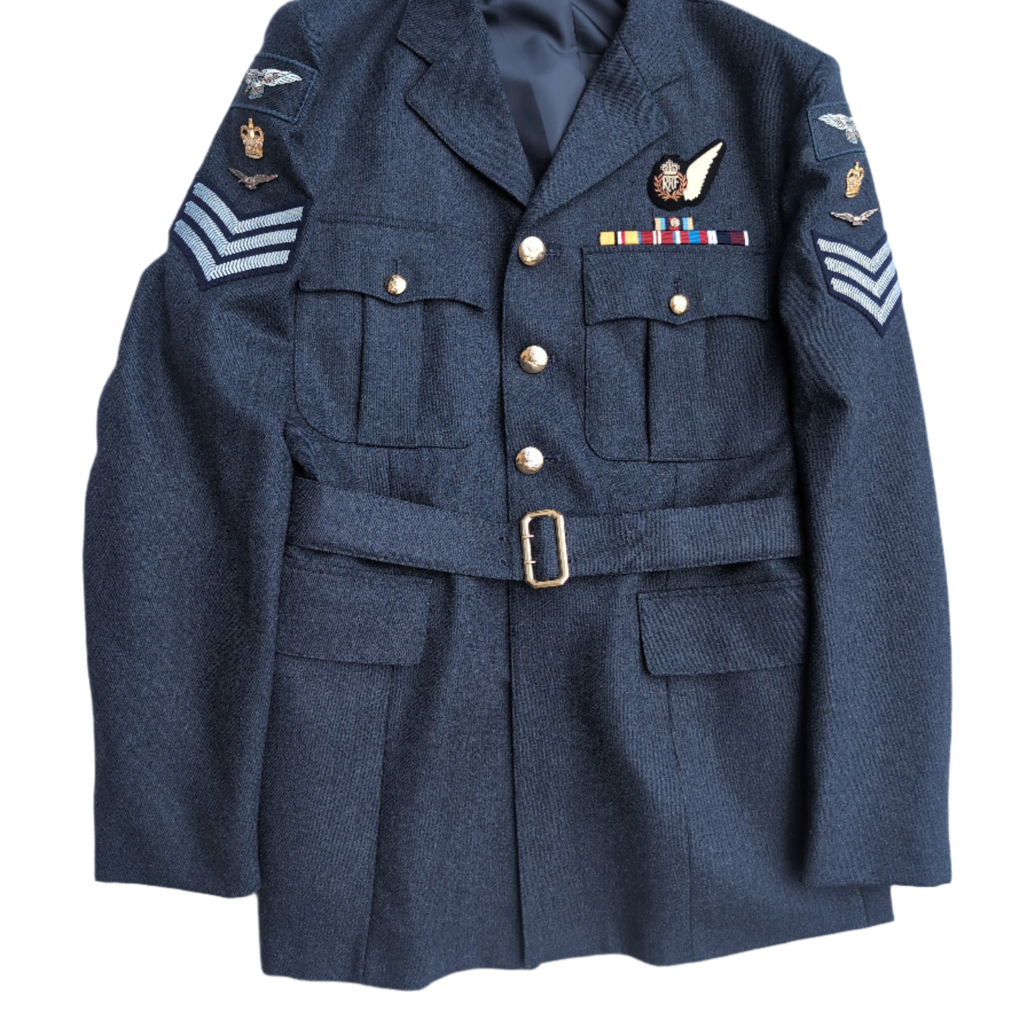 42" Chest Tall No1 Service Dress Uniform FS RAF Flt Sgt Acr ( our ref G76)