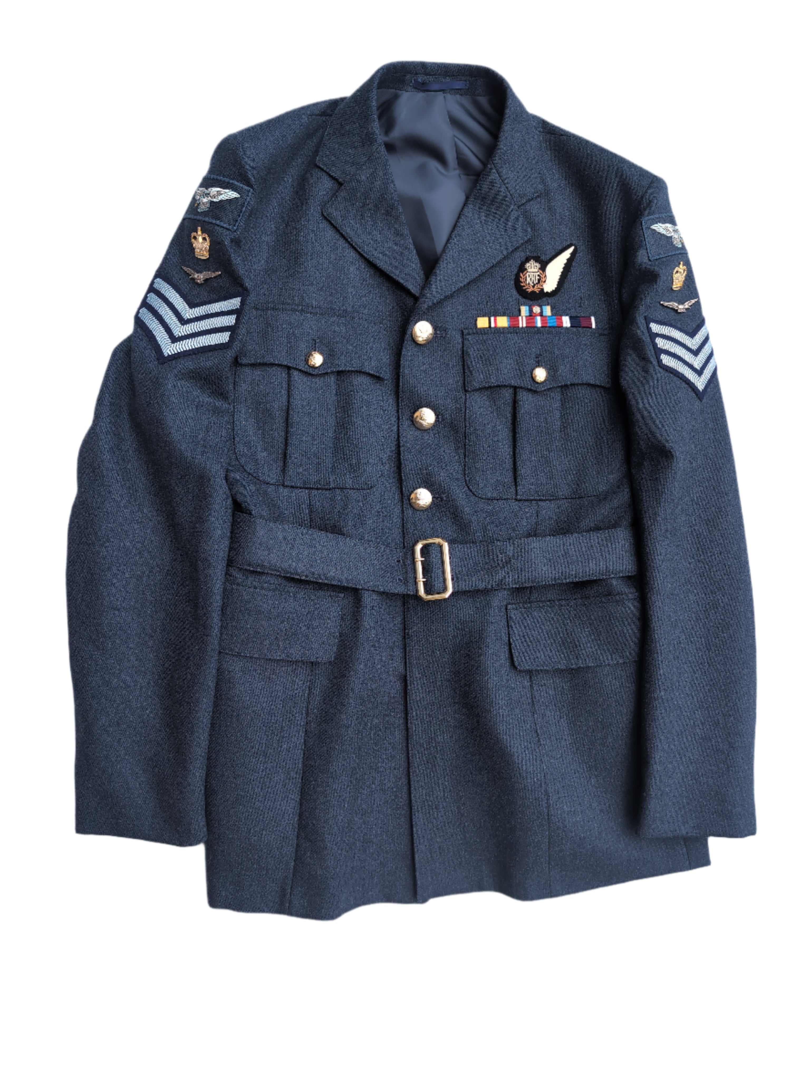 42" Chest Tall No1 Service Dress Uniform FS RAF Flt Sgt Acr ( our ref G76)