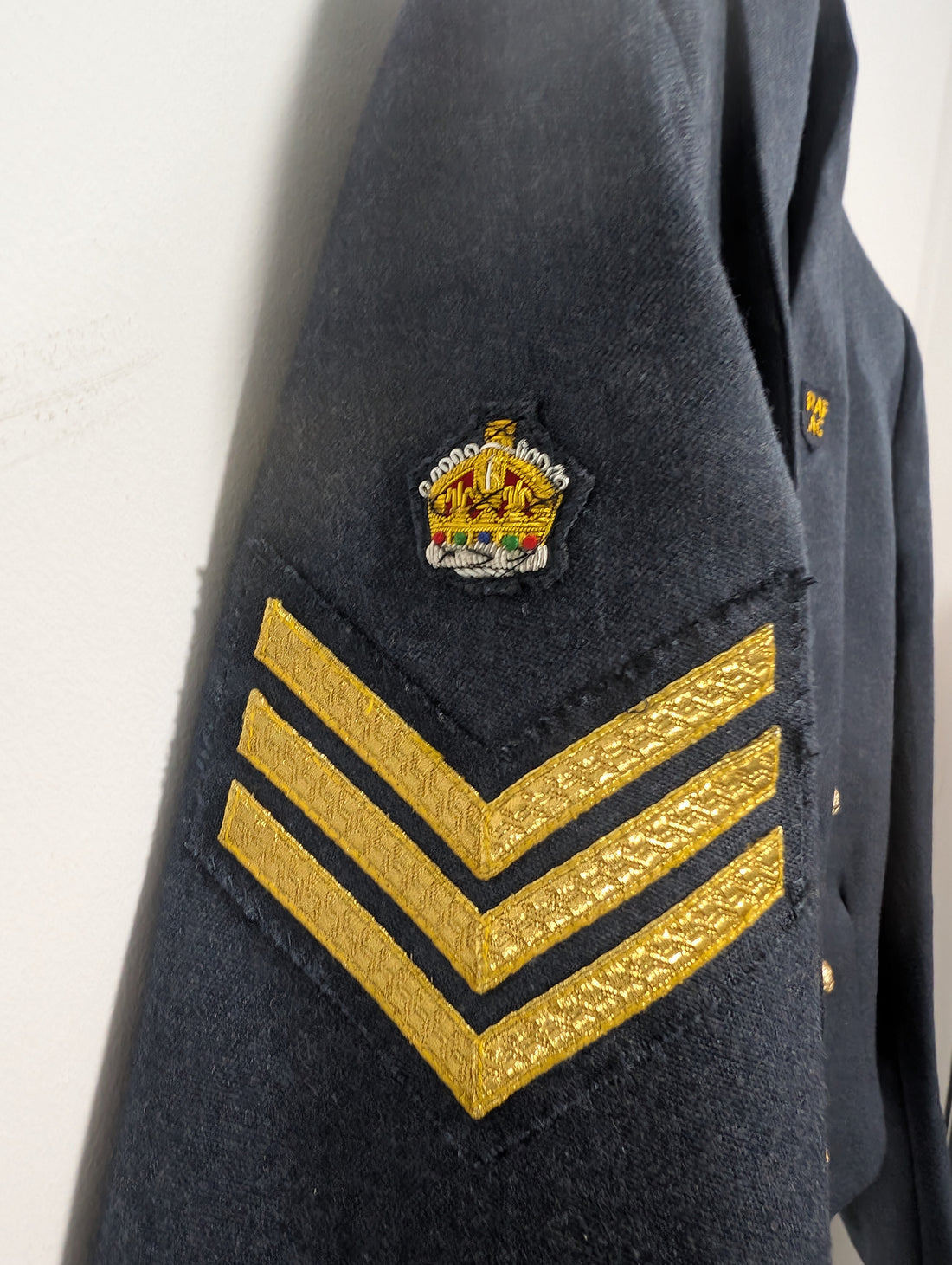 RAFAC No.5 Mess Dress Uniform Jacket Flight Sergeant Flt Sgt RAF ATC SD ( our re Y401 )