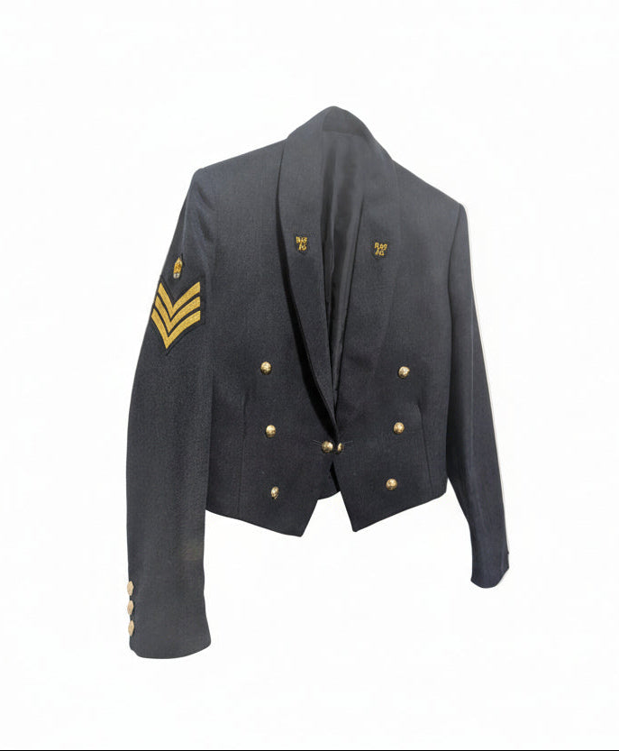 RAFAC No.5 Mess Dress Uniform Jacket Flight Sergeant Flt Sgt RAF ATC SD ( our re Y401 )
