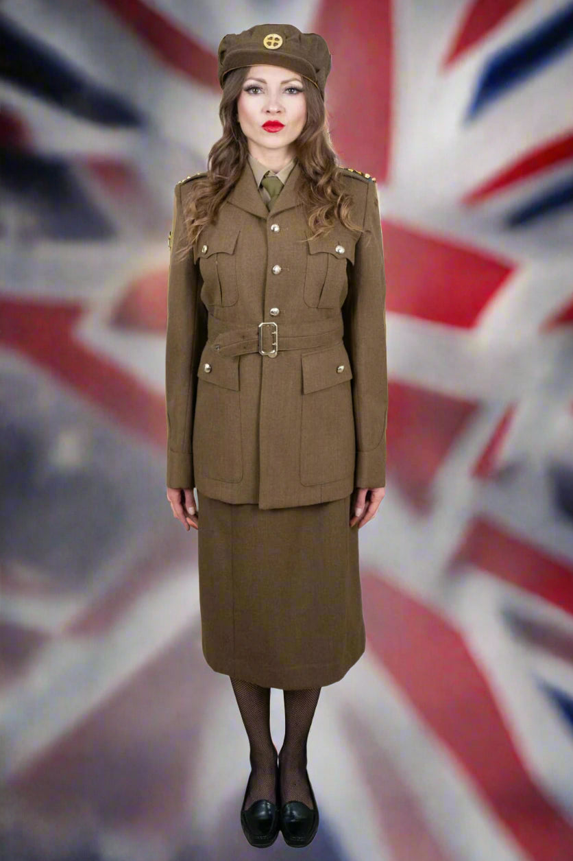 WW2 F.A.N.Y No,2 SD Uniform Jacket, Skirt & Cap The First Aid Nursing Yeomanry (Princess Royal’s Volunteer Corps)