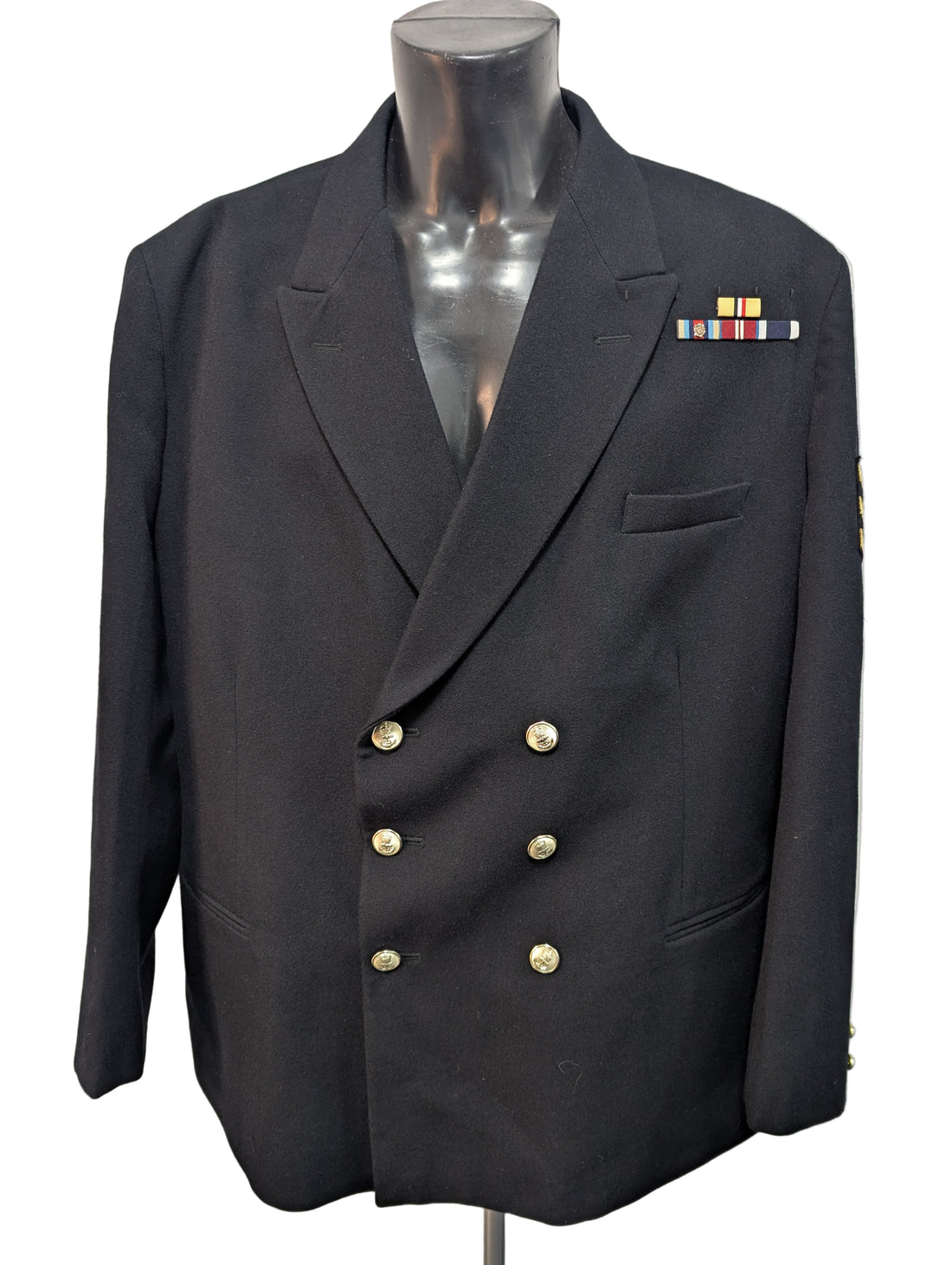 132R 52" Chest Regular Royal Navy Petty Officer Uniform No.1B RN Class 1 Jacket ( our ref G2 )
