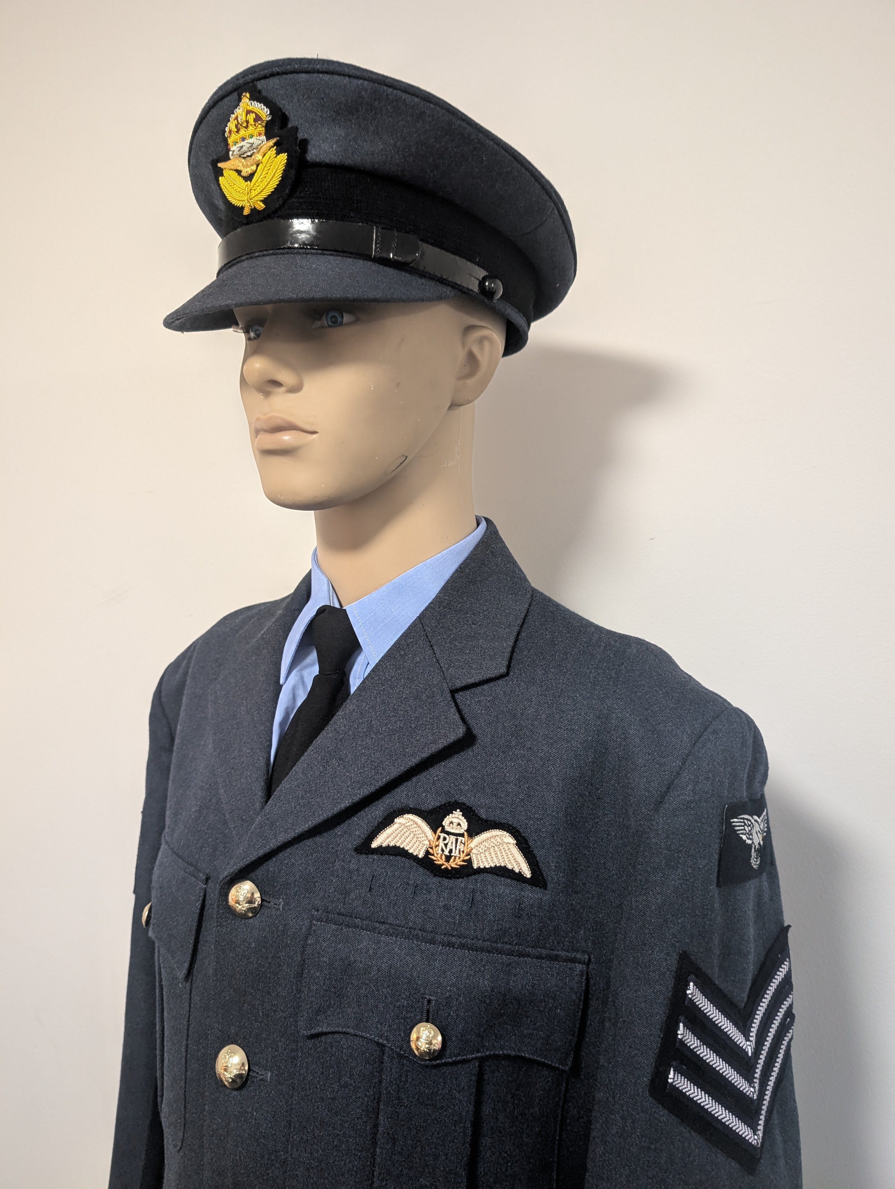 Goodwood Revival Event 2025 RAF No1 Uniform Jacket Trouser & Cap UK Military Tailoring SD Special