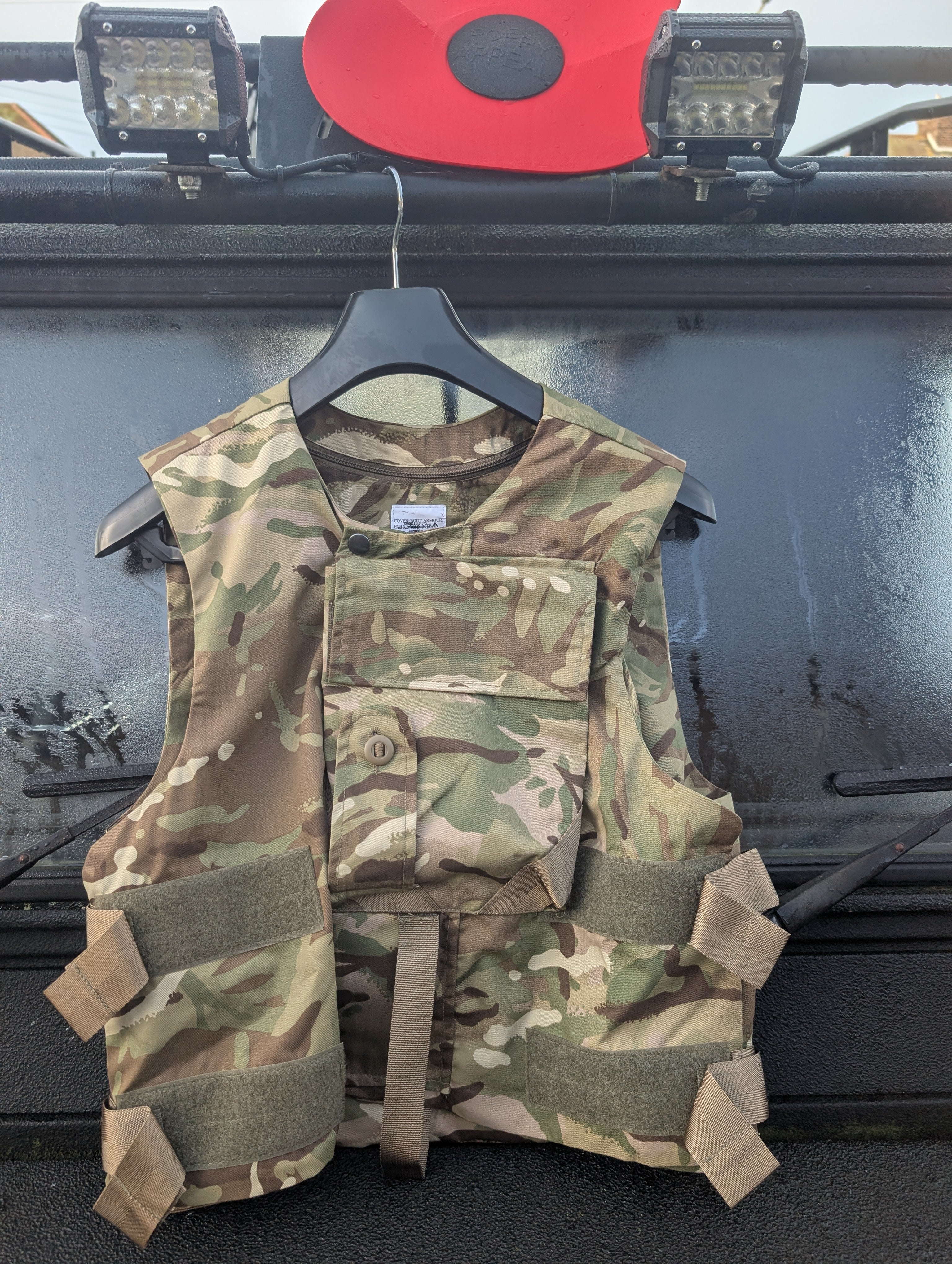 NEW! Body Armour Flak  COVER Vest British Army Military MTP ECBA Airsoft