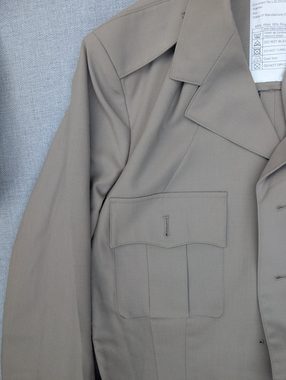 No4 Army & No6 RAF Officers Tropical Bush Uniform Safari Warm Weather Service Dress Jacket SD SDU