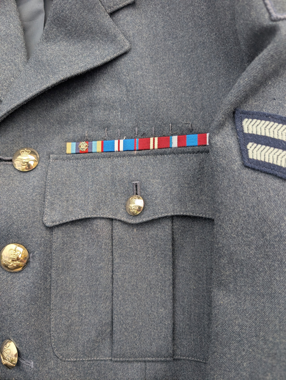 46"Chest 38"Waist RAF No1 Service Dress Uniform Jacket & Trousers ( our ref y350)