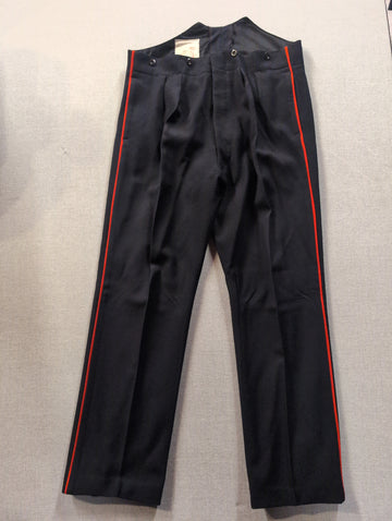 37" Waist Guards No1 Blues Ceremonial Service Dress Uniform Trousers( our ref G163)