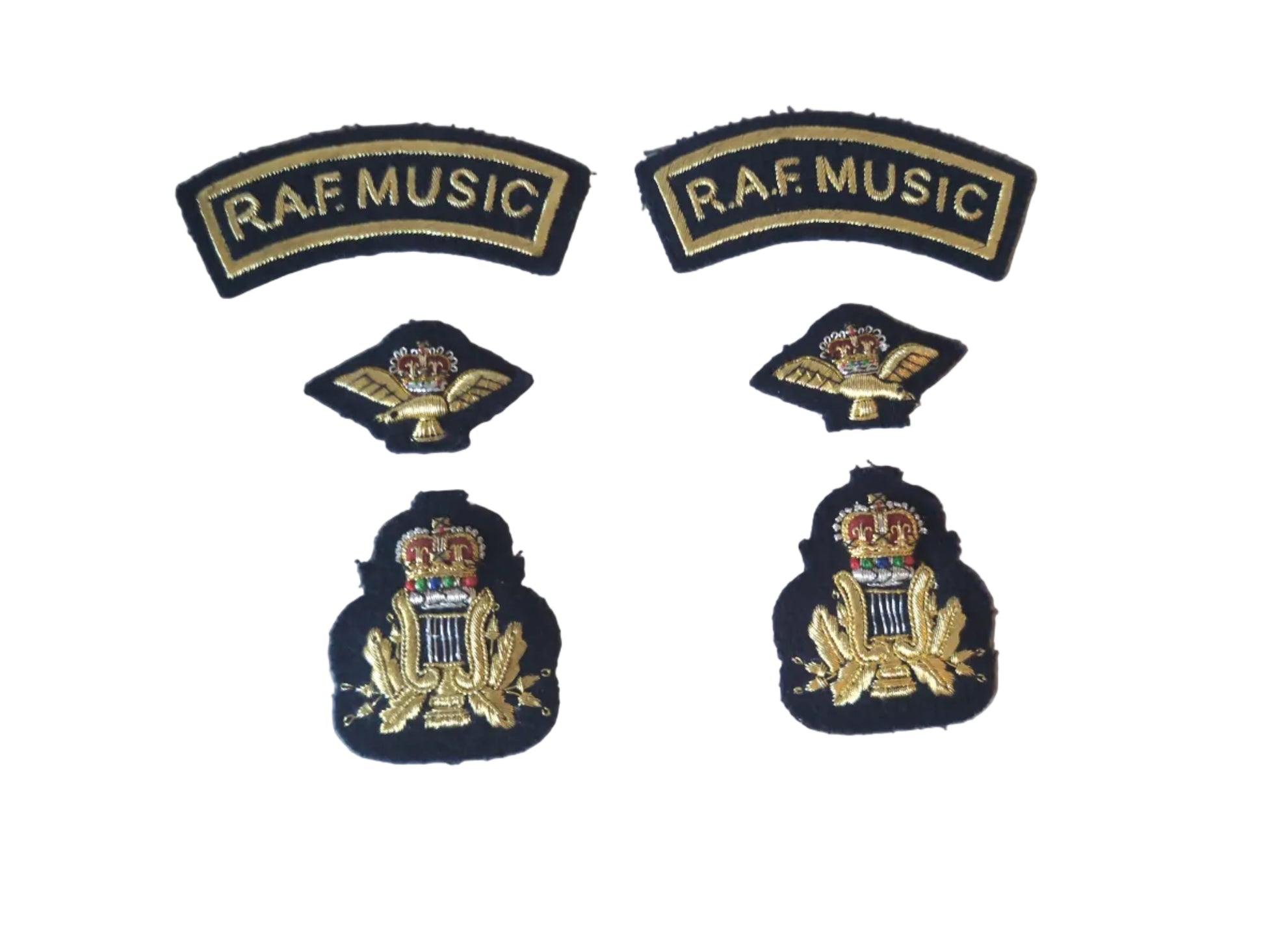 RAF No9 Uniform Badges Music ( Various )