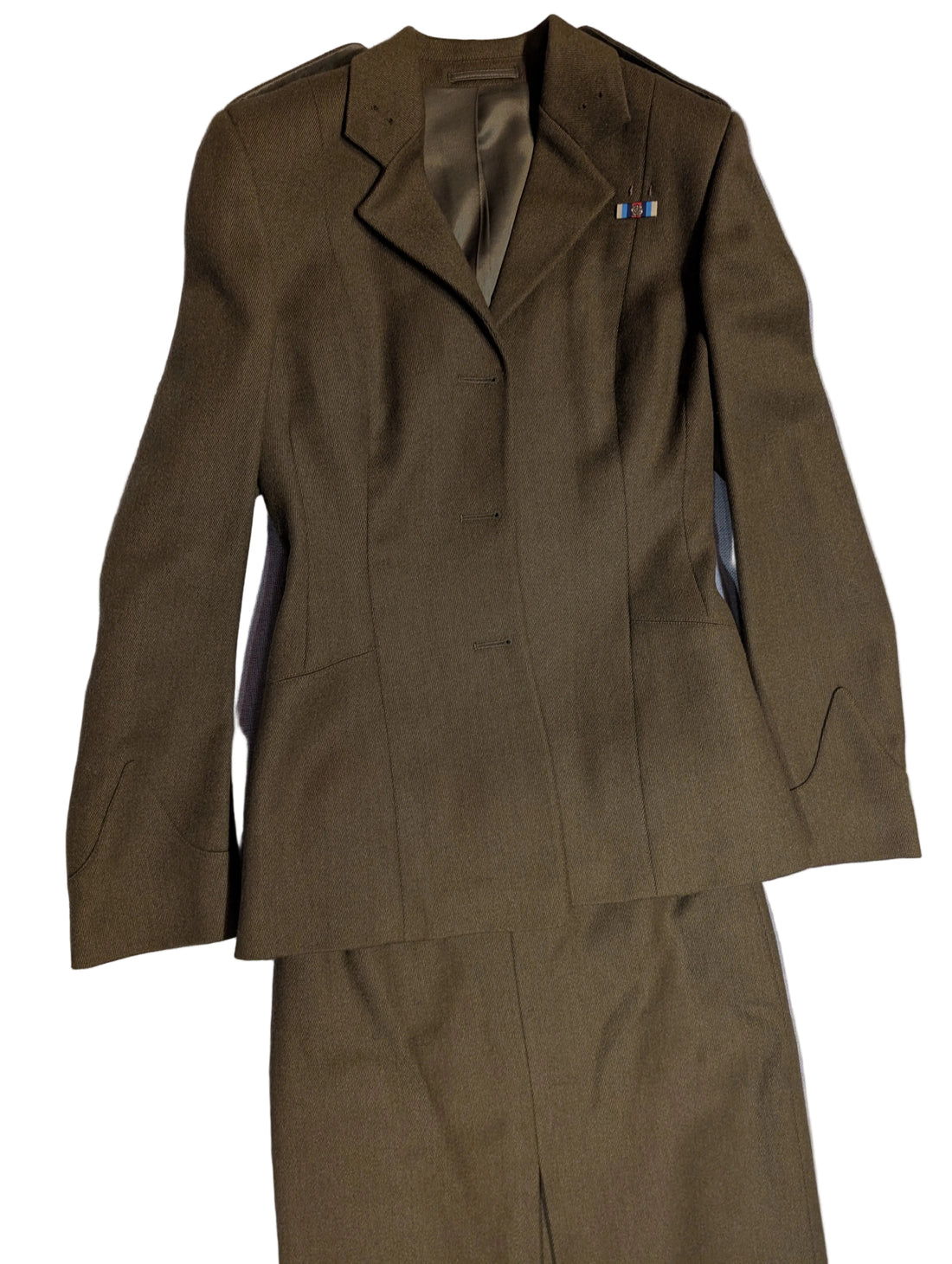 1980s Pattern British Army Officers No2 Service Dress Uniform Jacket & Skirt