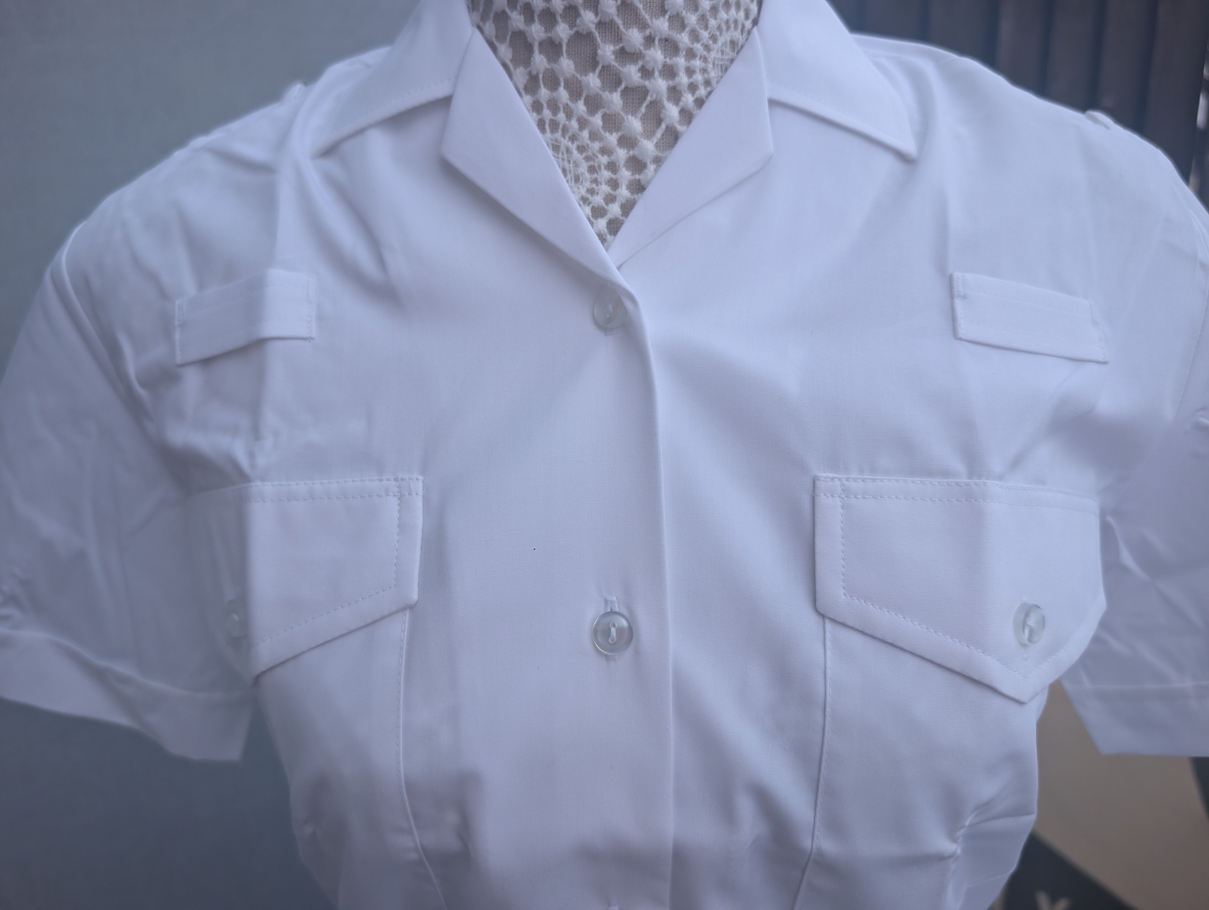 Genuine WPC Short Sleeve Women's Police Uniform Shirt | Dead Stock 1970s–80s