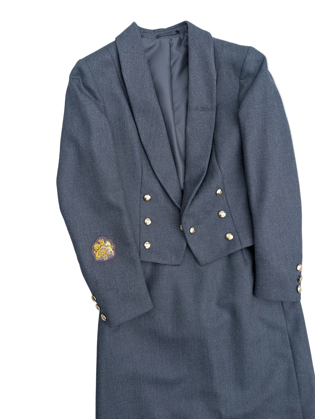 36" Woman's No5 Mess Dress Uniform Jacket & Skirt RAF WO OR9 Warrant Officer ( our ref W101 )