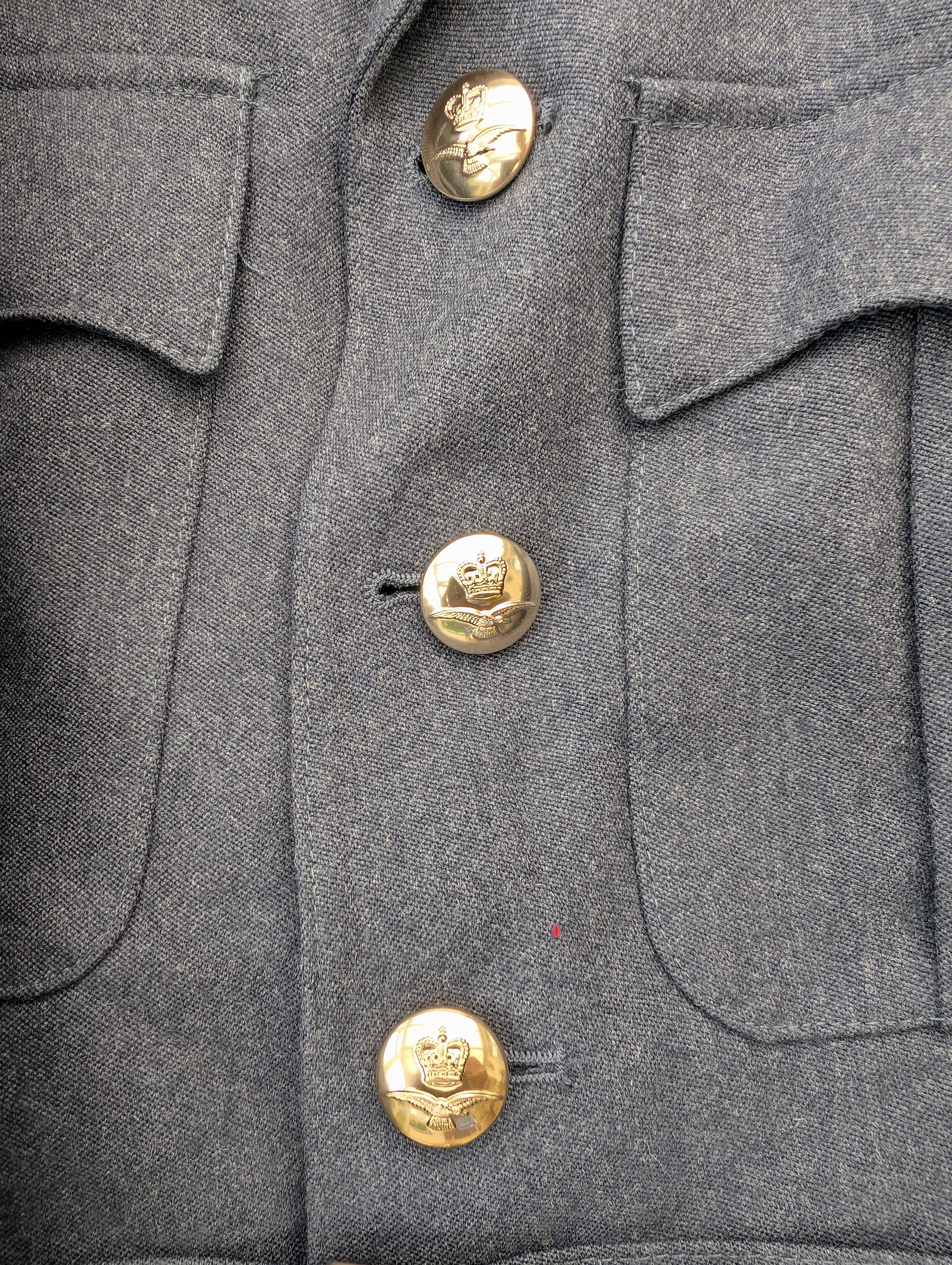 WW2 Look 42"Chest reg height 34"Waist RAF No1 Jacket & Trousers