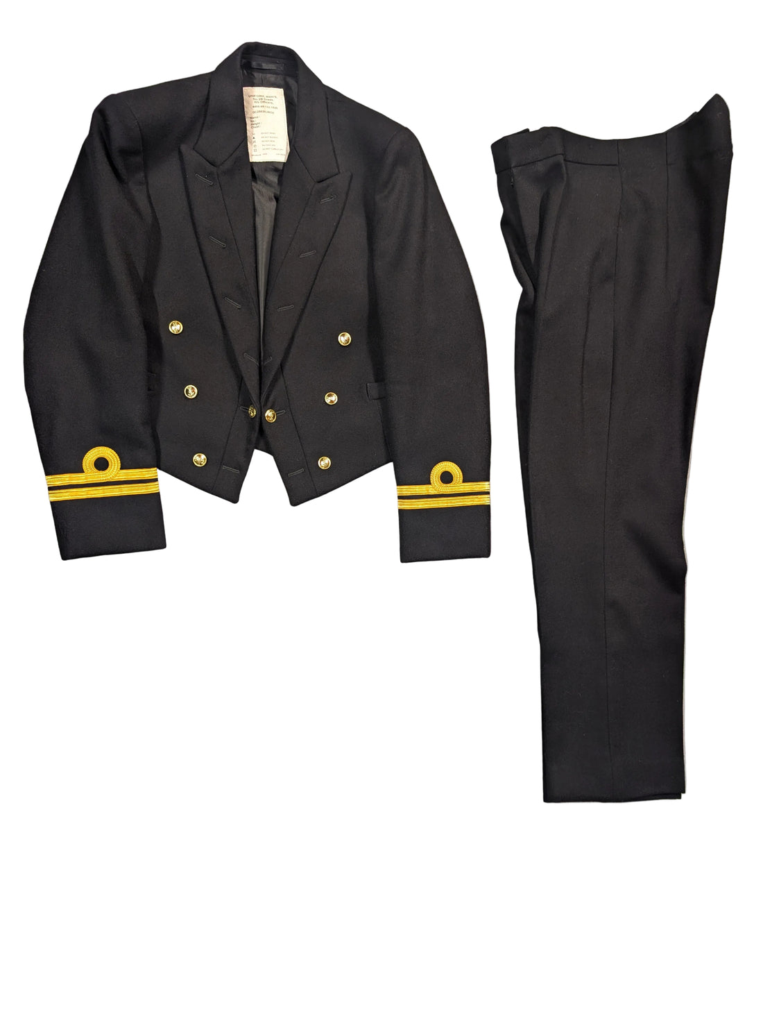 Royal Navy Officers No2b Mess Dress Uniform Jacket & Trousers