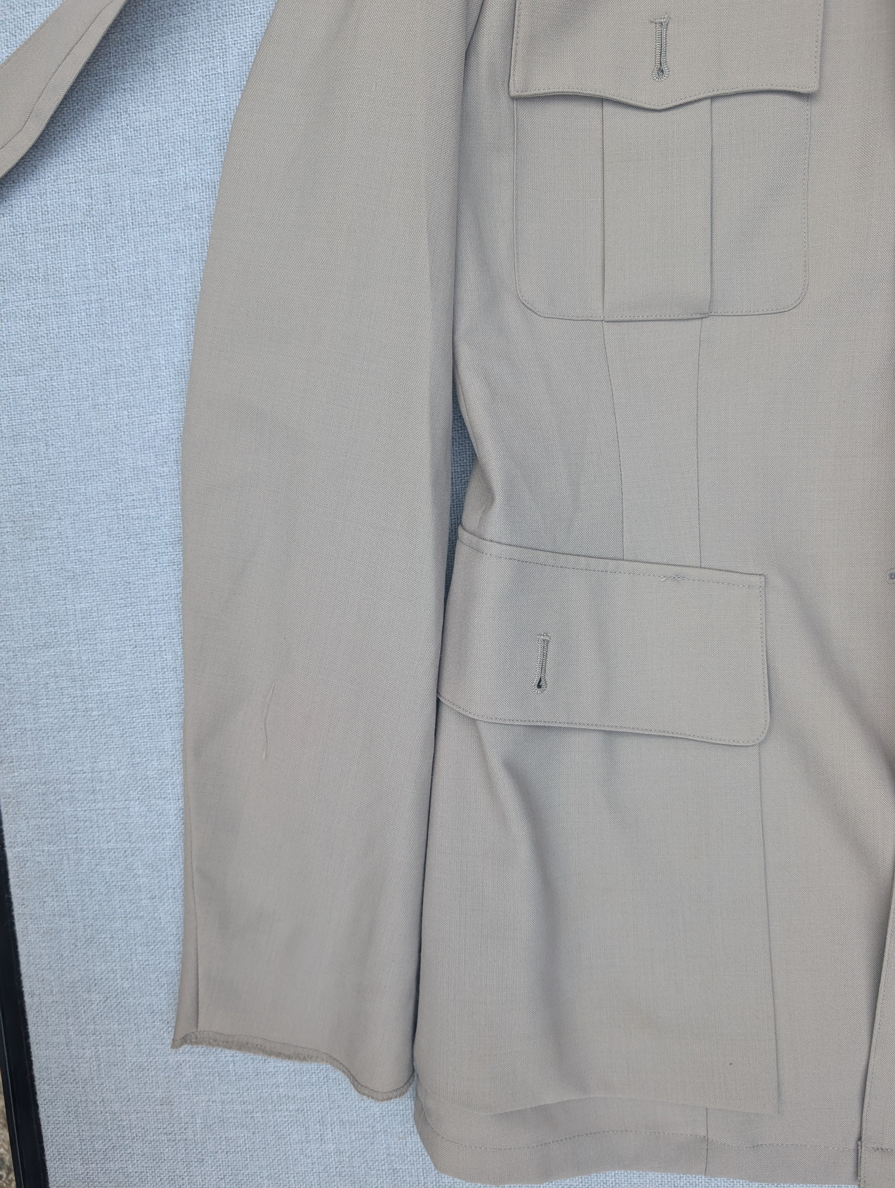 No4 Army & No6 RAF Officers Tropical Bush Uniform Safari Warm Weather Service Dress Jacket SD SDU