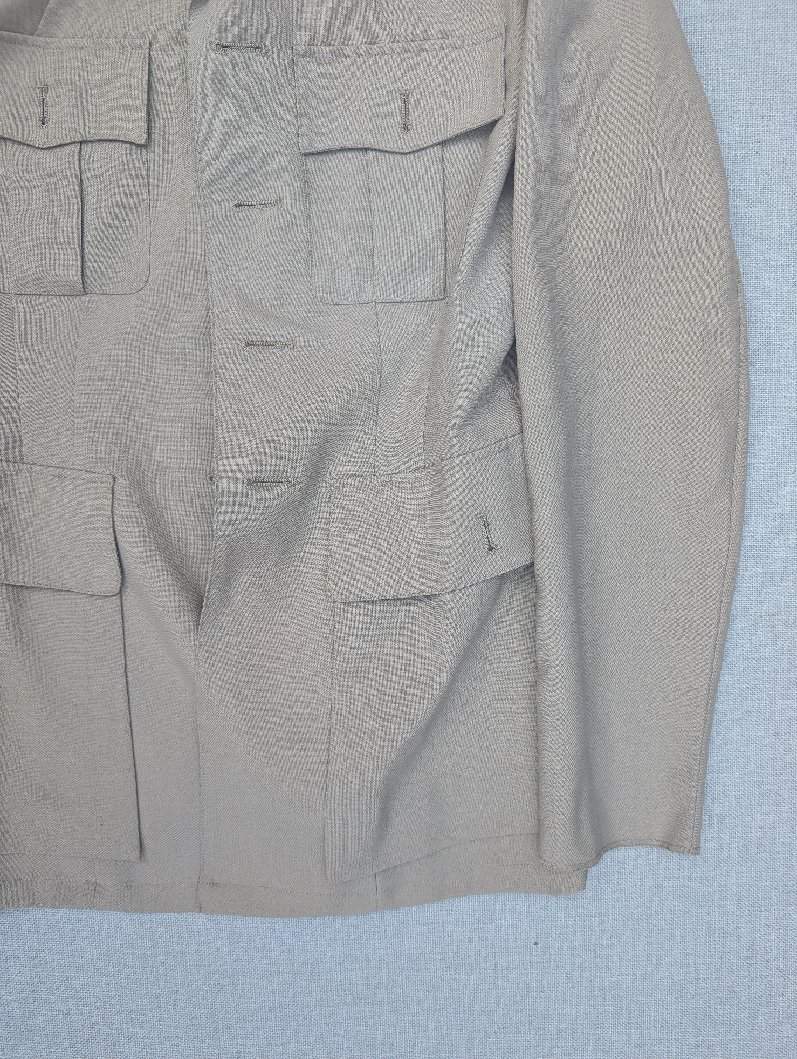 No4 Army & No6 RAF Officers Tropical Bush Uniform Safari Warm Weather Service Dress Jacket SD SDU