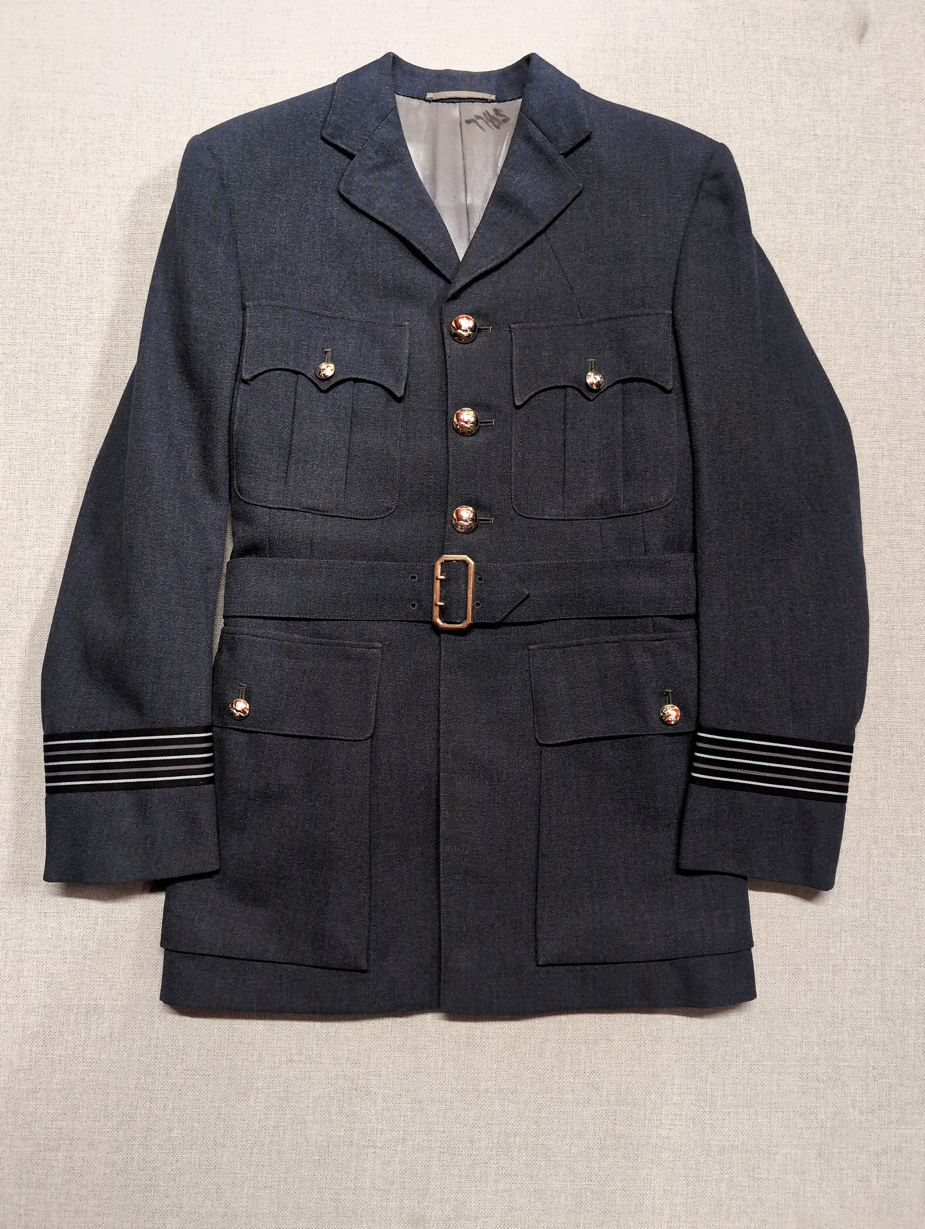 36"Reg RAF Officers No1 Service Dress Uniform Jacket Cold War Era ( our ref W364 )