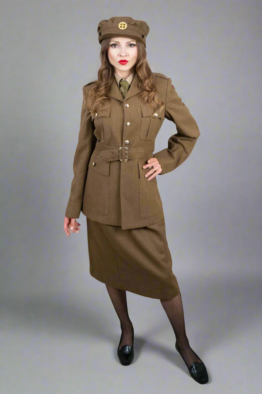 WW2 F.A.N.Y No,2 SD Uniform Jacket, Skirt & Cap The First Aid Nursing Yeomanry (Princess Royal’s Volunteer Corps)