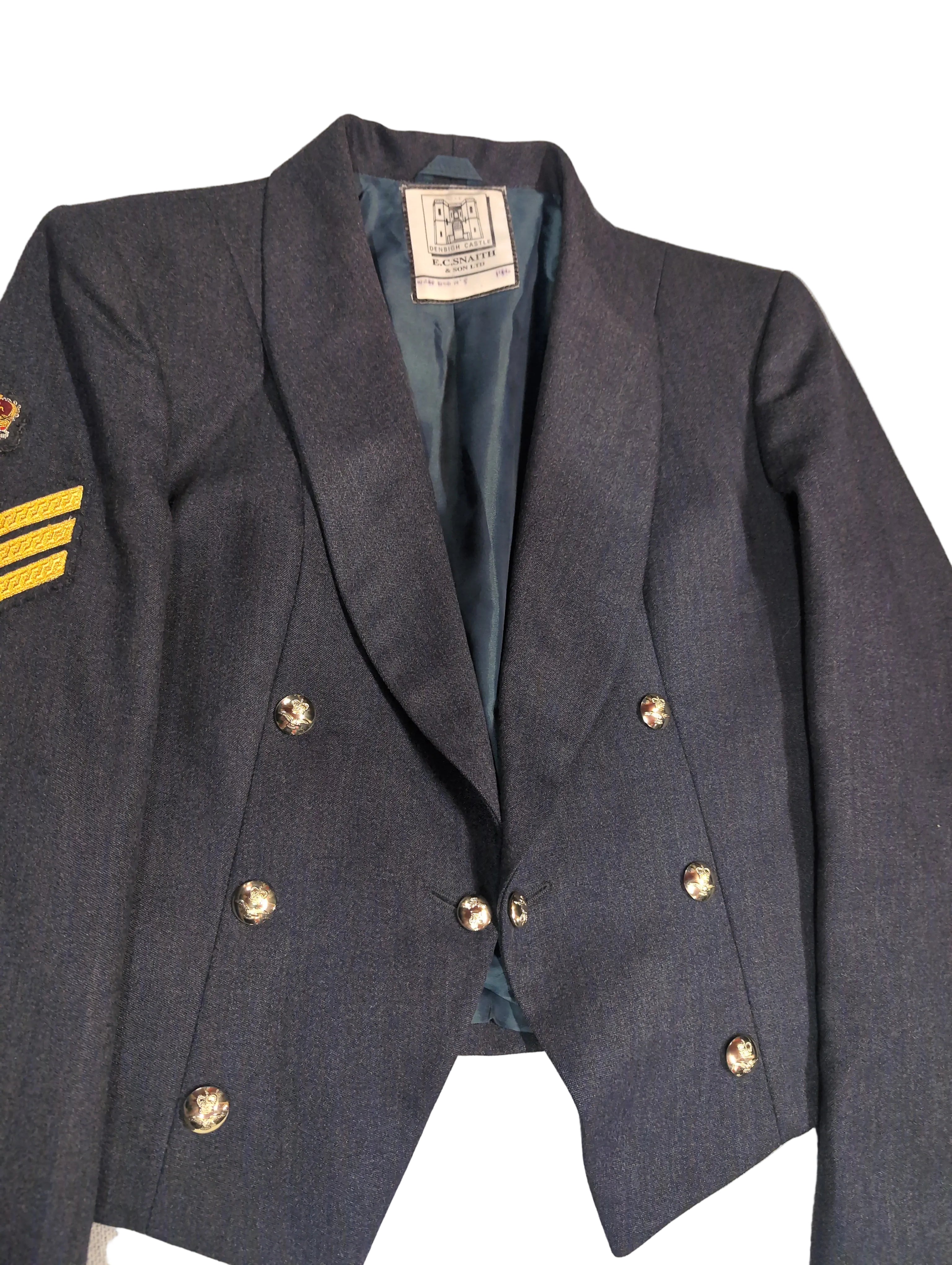 Female RAF NCO SNCO  No5 Mess Dress Uniform Jacket with Flight Sergeant Rank
