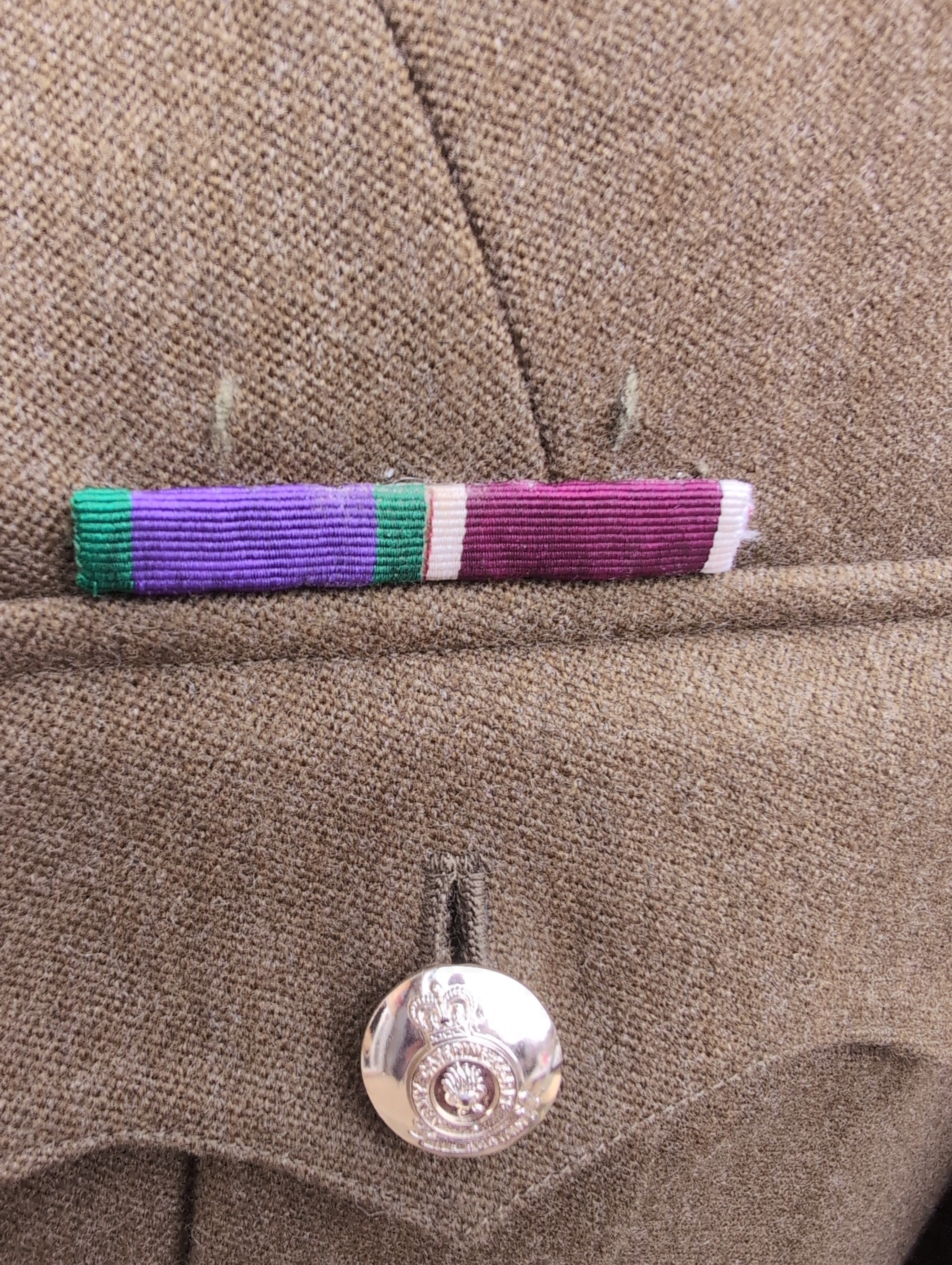 48"R Royal Army Catering Corps Officers No2 Service Dress Uniform Jacket ( our ref Grn 91)