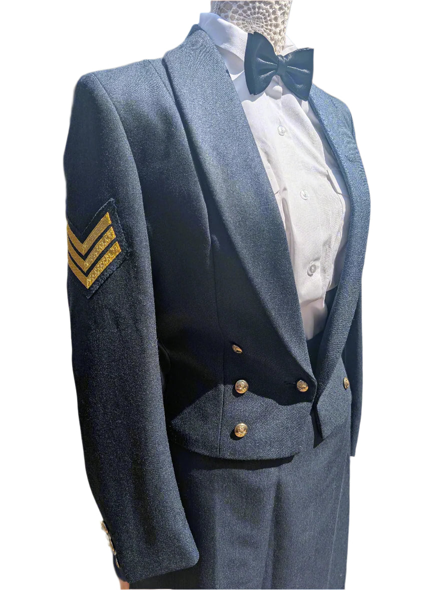 Woman's Size UK 12 36" Chest No5 Mess Dress Uniform Jacket RAF NCO CCF RAFAC WRAF ( our ref G79)