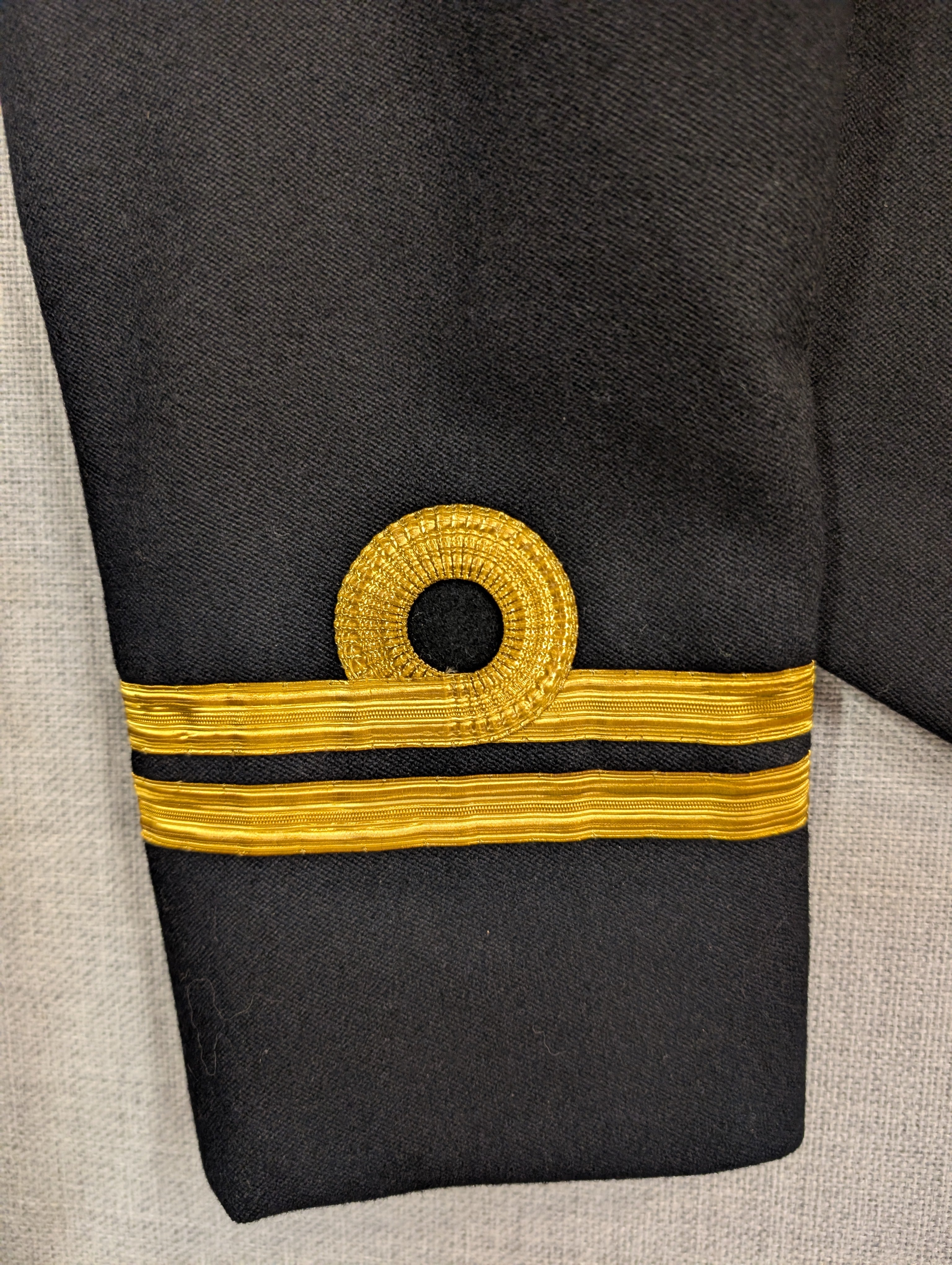 Royal Navy Officers No2b Mess Dress Uniform Jacket cuff rank gold braid