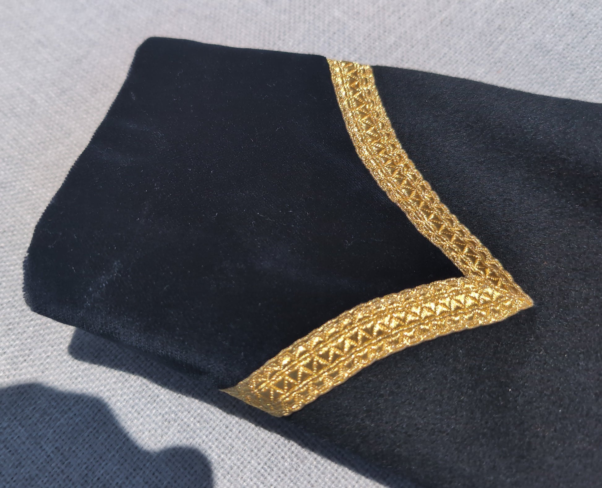 Cuff of Woman's RLC Officers No10 Mess Dress Uniform Jacket