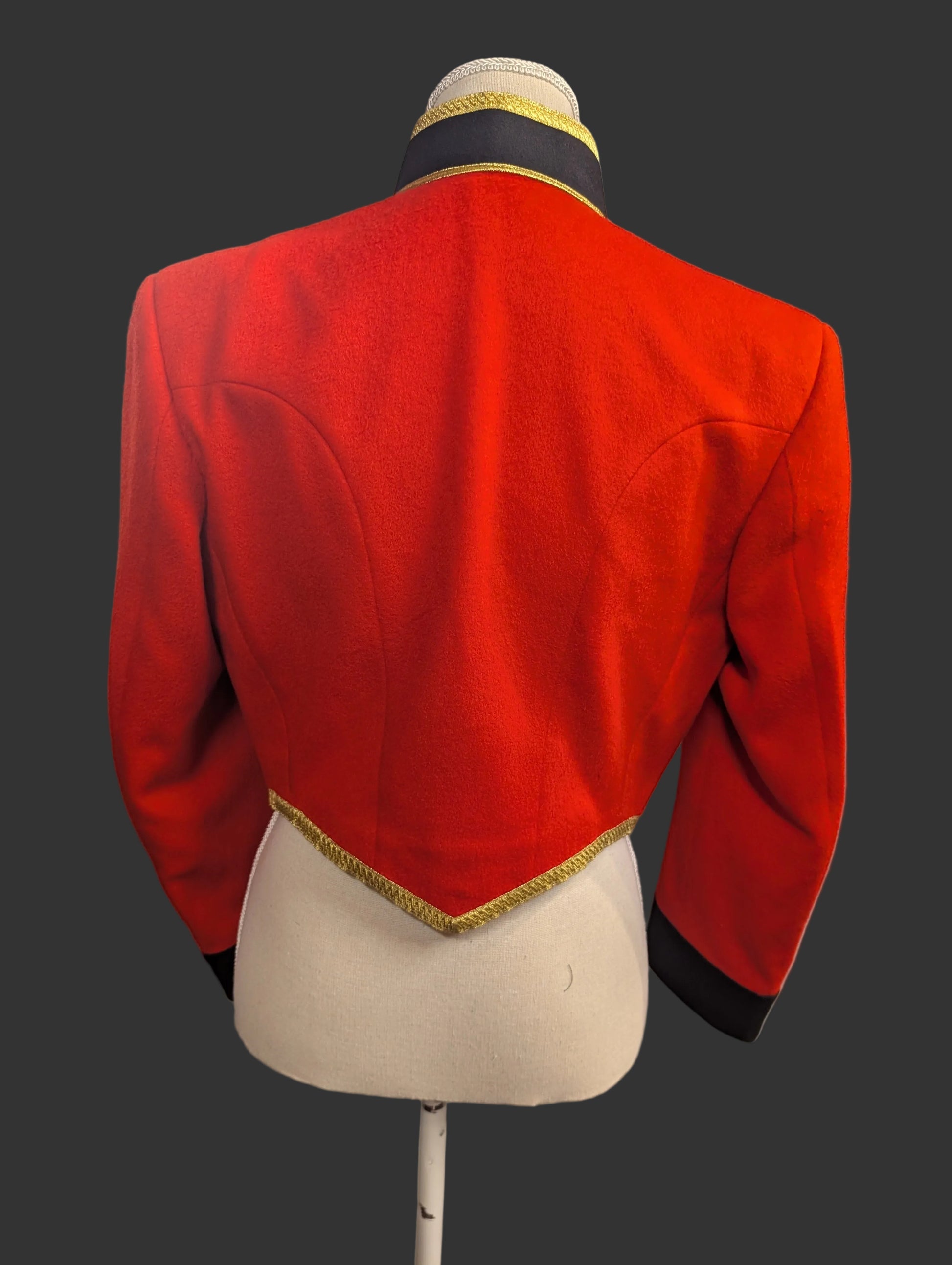 rear view of AGC No10 Woman's Mess dress Uniform Jacket