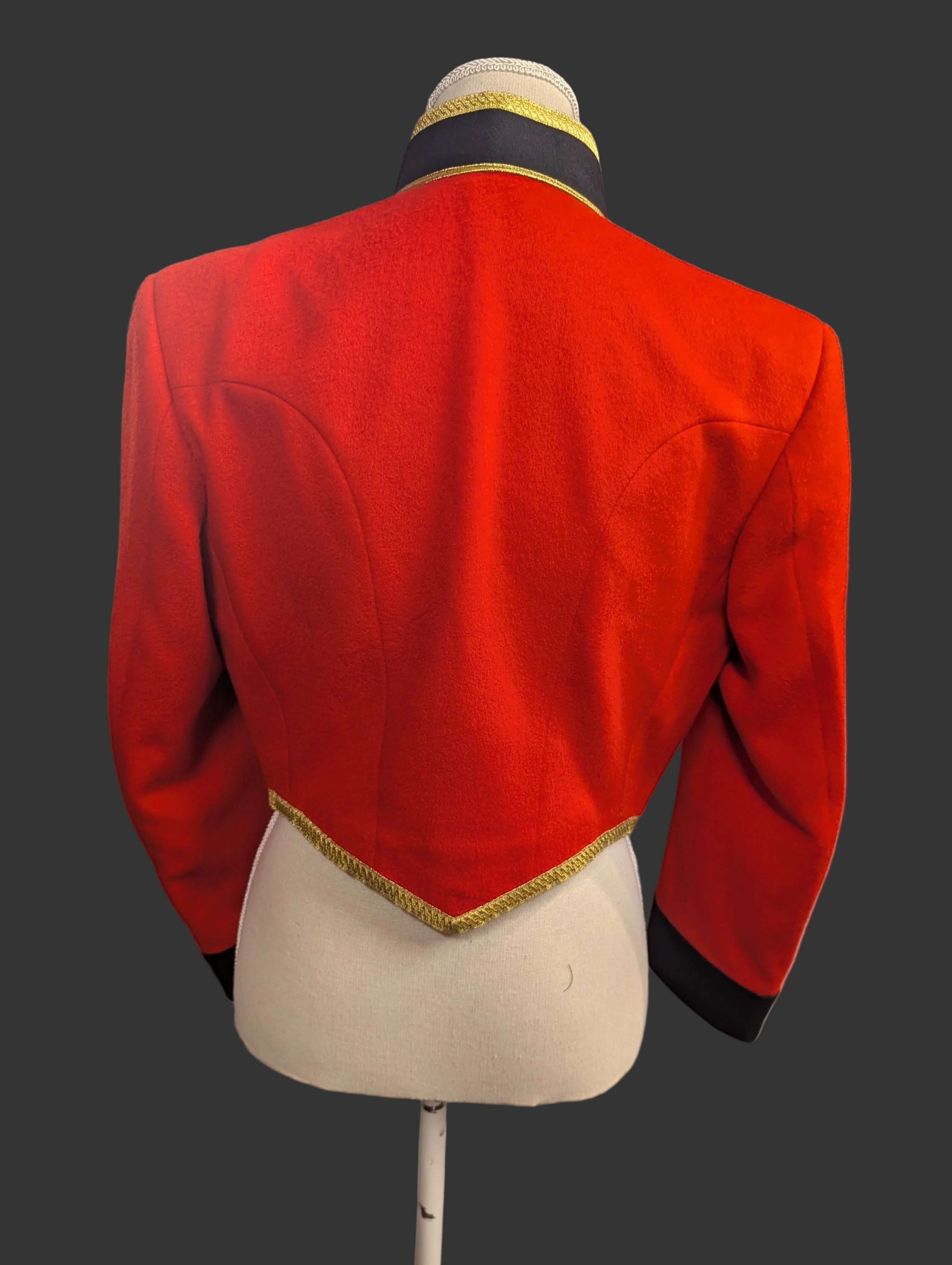 rear view of AGC No10 Woman's Mess dress Uniform Jacket