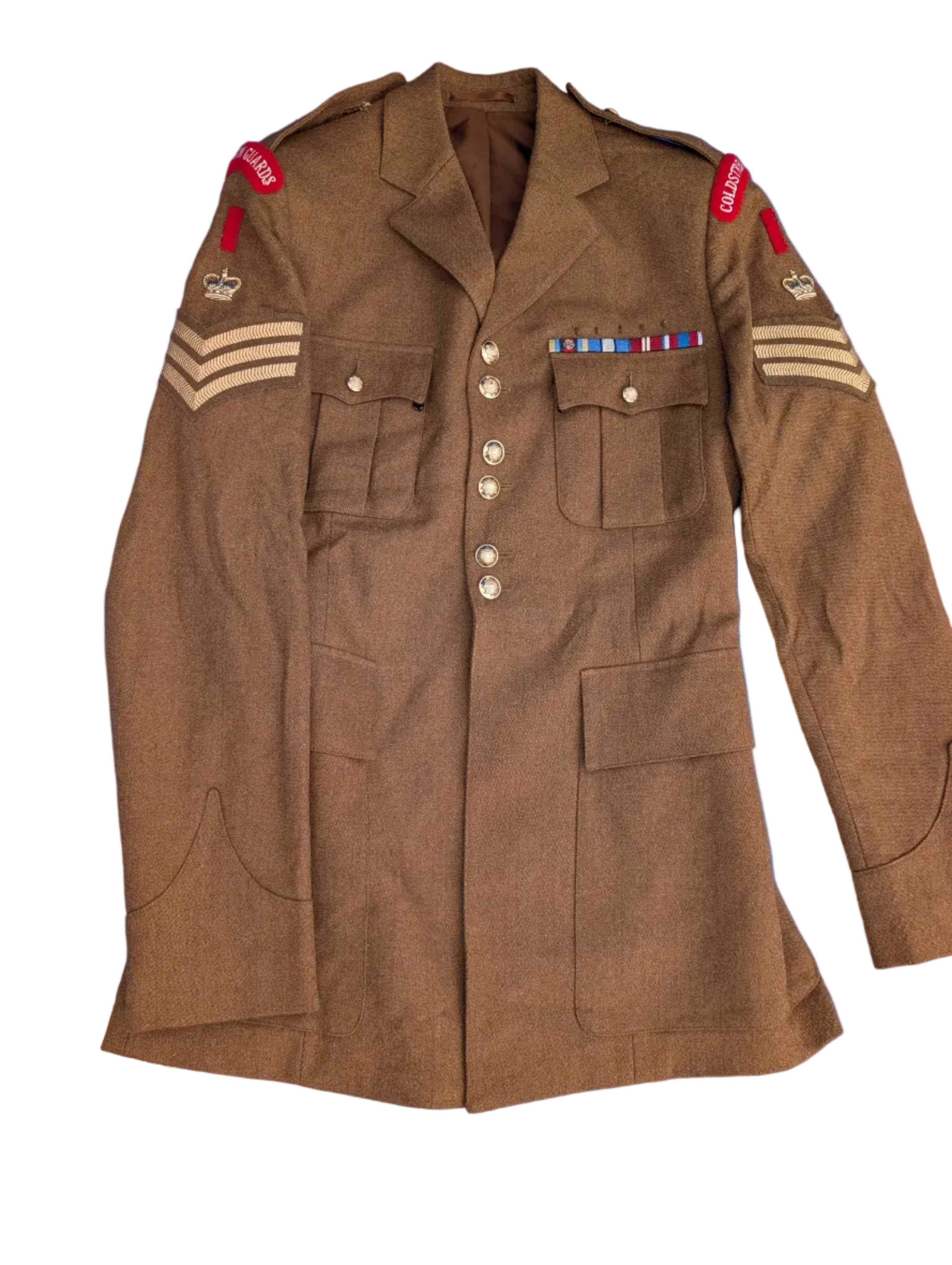 Coldstream Guards No2 Service Dress Uniform Jacket | FAD Barathea Wool | Guardsman