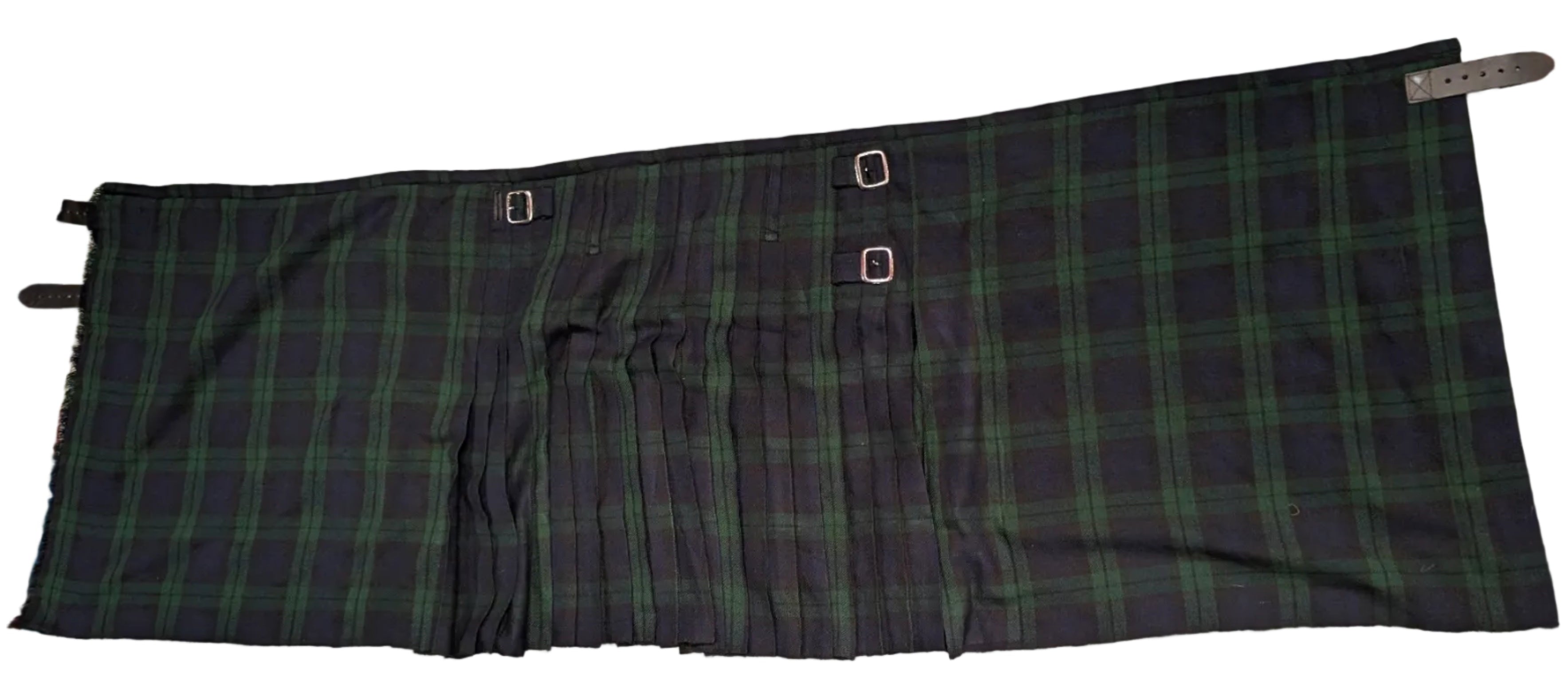 Waist Royal Regiment of Scotland ( RRS ) No1 Sutherland Tartan Kilt full length