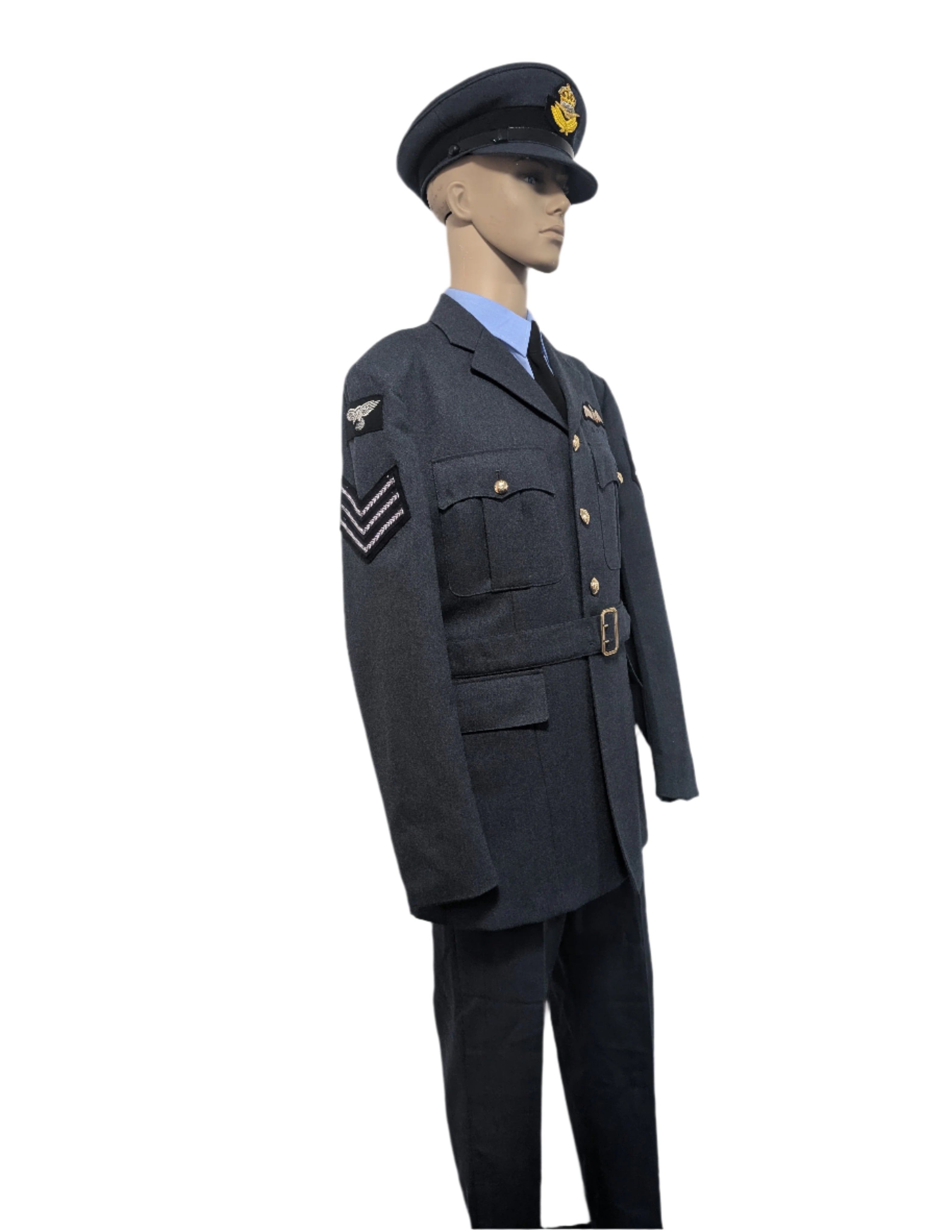 Goodwood Revival Event 2025 RAF No1 Uniform Jacket Trouser & Cap UK Military Tailoring SD Special
