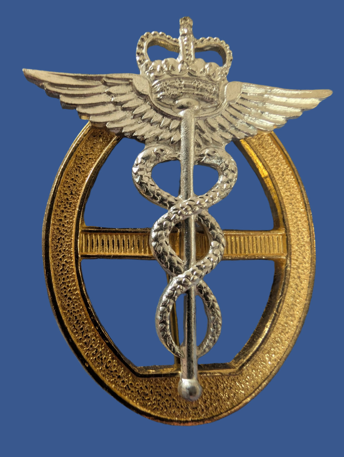 PMRAFNS No5 5A Mess Dress Uniform Officers EIIR Collar Badge