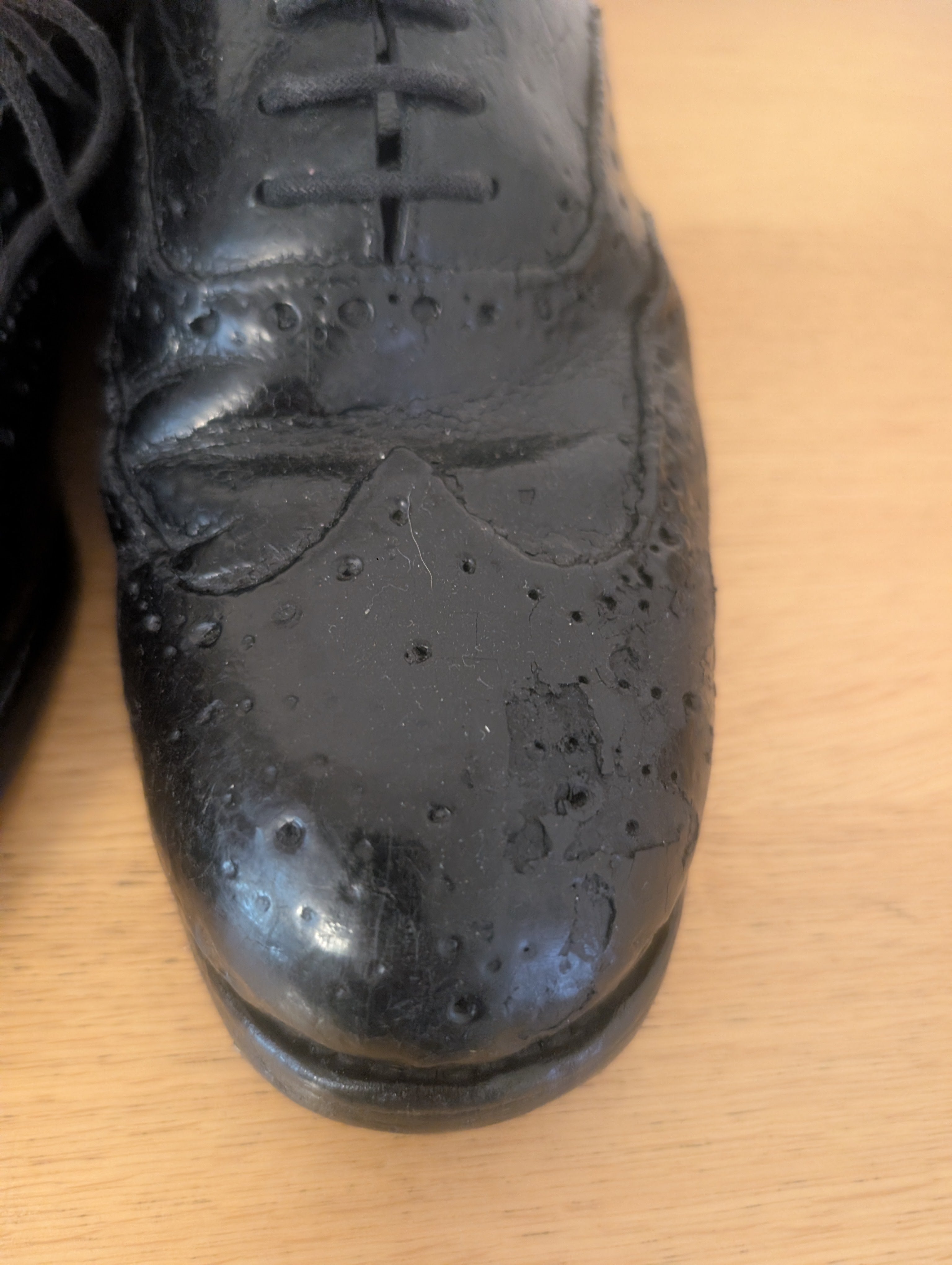 British Brogues Highland & Pipers Service Dress Shoes Brogues size 9