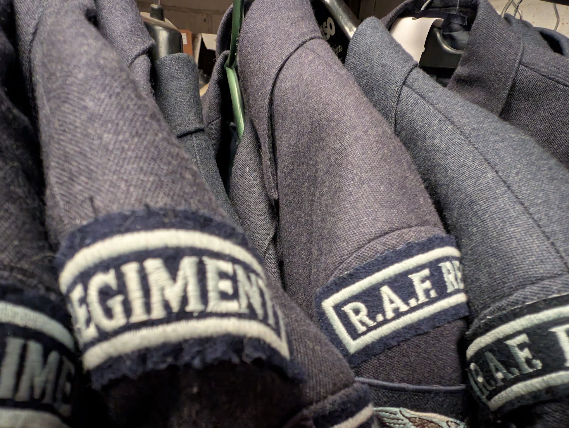 RAF No1 Uniform Jacket Shoulder Eagles