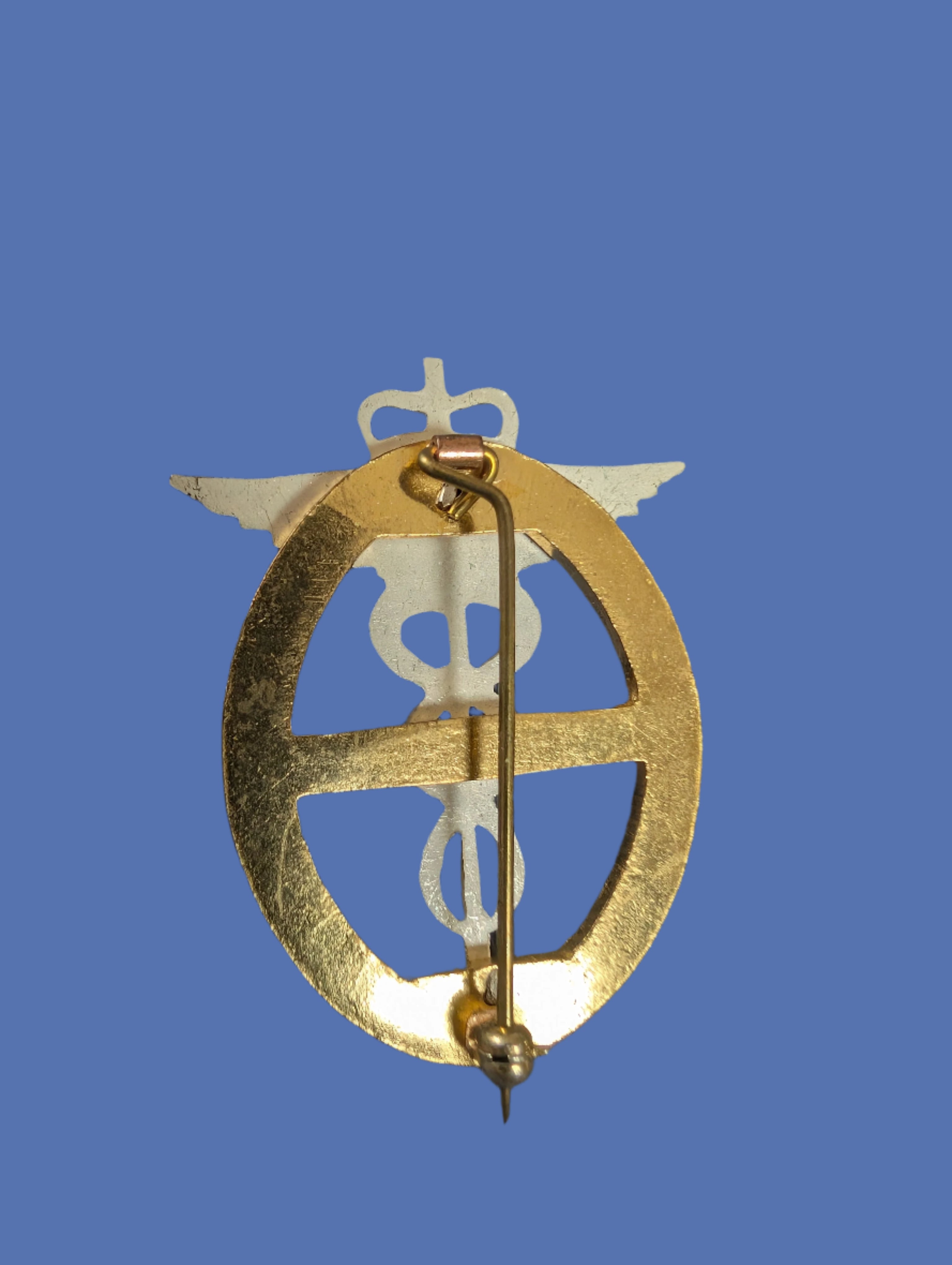 PMRAFNS No5 5A Mess Dress Uniform Officers EIIR Collar Badge